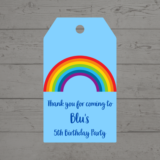 Gift Tags | Rainbow Gift Tags | Party Tags | Party Gift Tags | Rainbow Party Theme