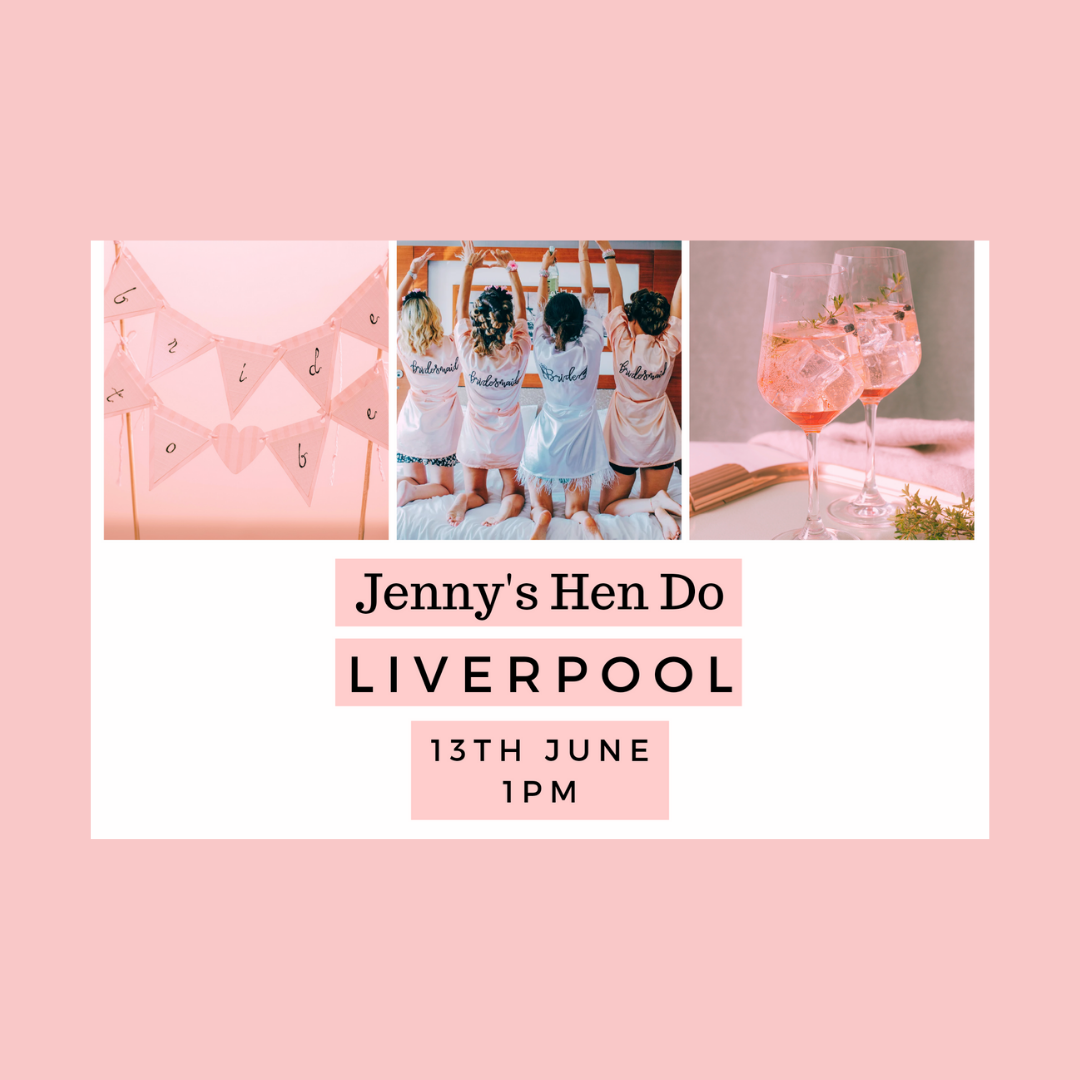 Hen Party Invitations | A6 Invites | Hen Party Save The Dates | Design 2