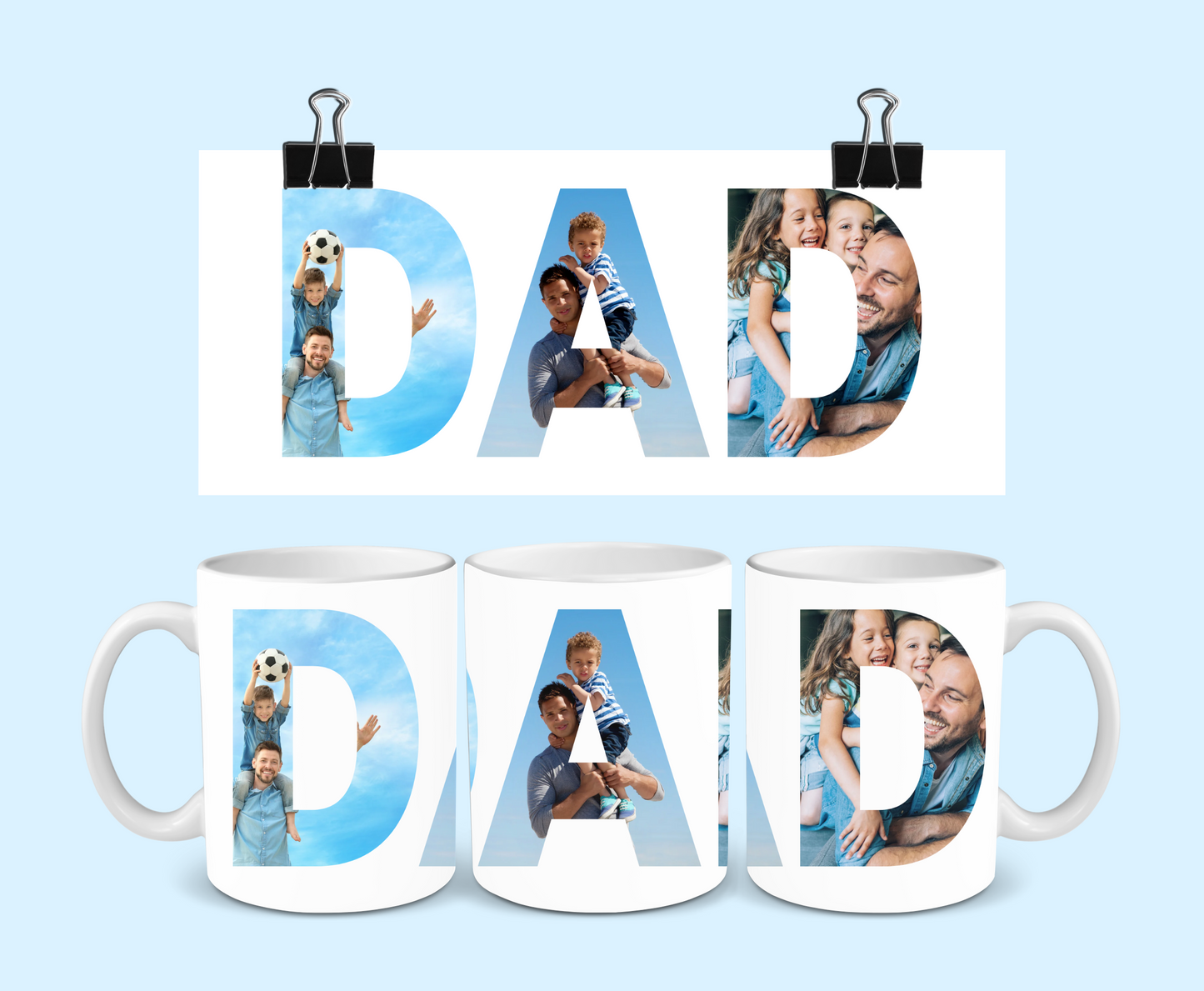 Dad Photo Mug | Father's Day Mug | Gift Idea
