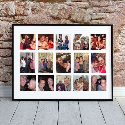 Personalised Print | Photo Collage | Family Gift | Friends Gift | Personalised Gift