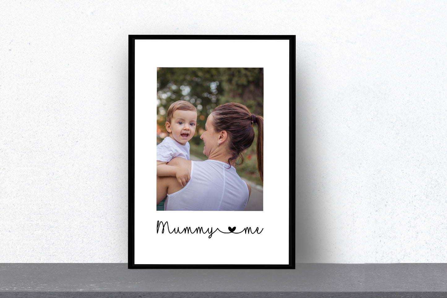 Mother's Day Print | Mummy & Me Print | Personalised Photo Image Print