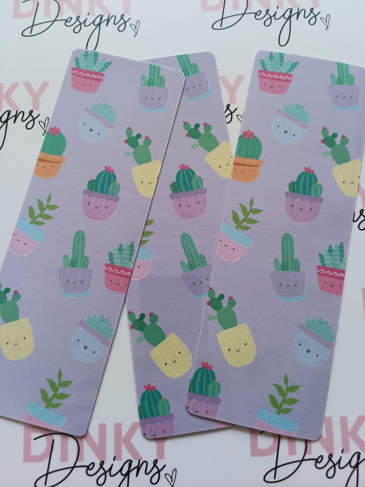 SALE | Purple Cactus Bookmark