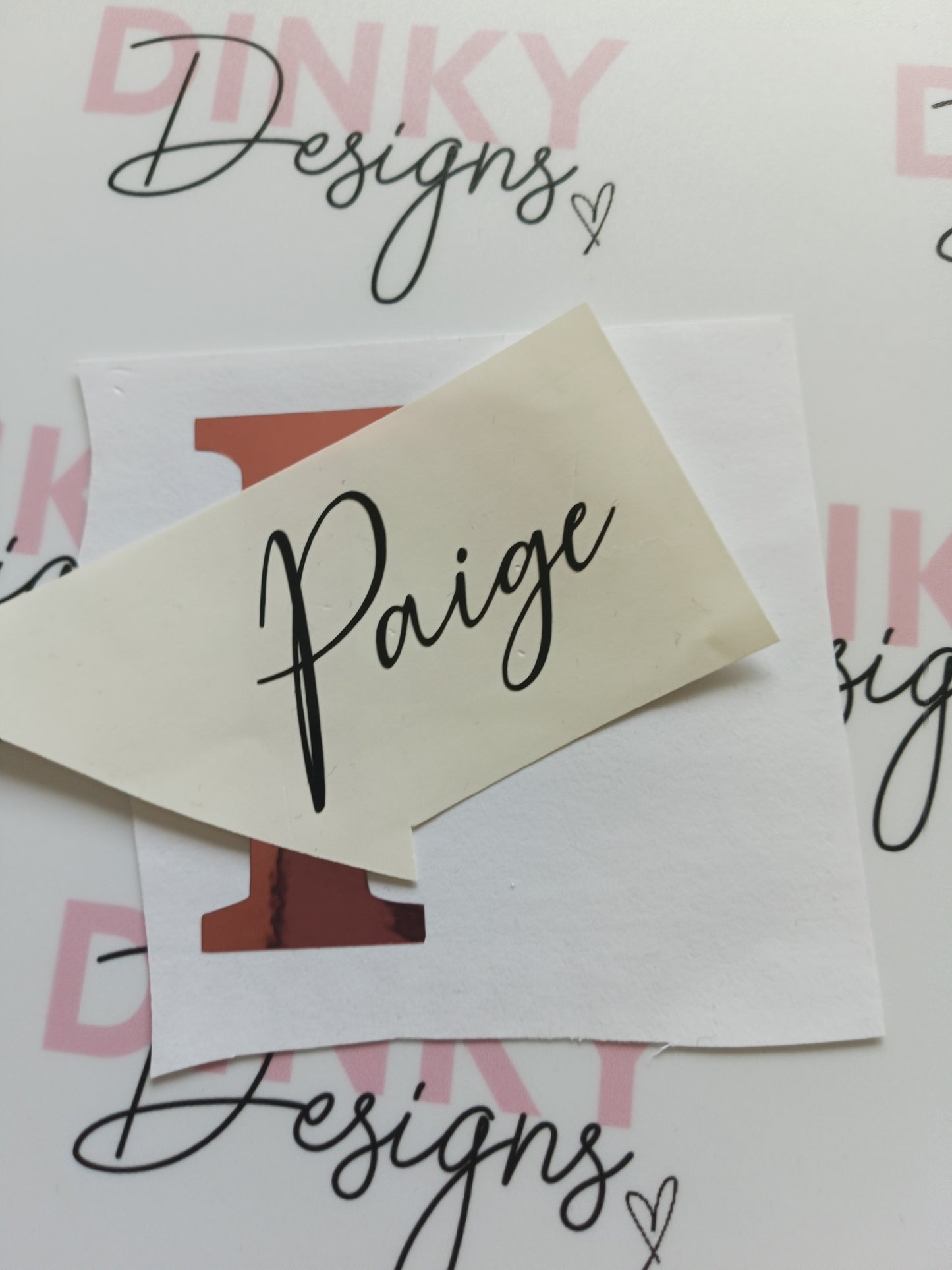 SALE | Paige Sticker | Vinyl Sticker | Mug Label | Notebook Sticker
