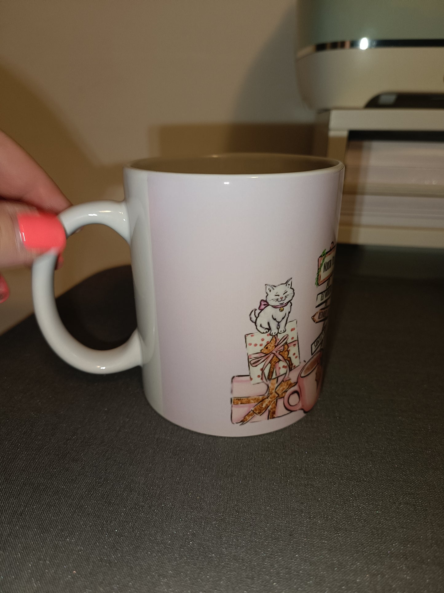 SALE - Pink Christmas Mug | Merry Christmas Mug | Gift Idea