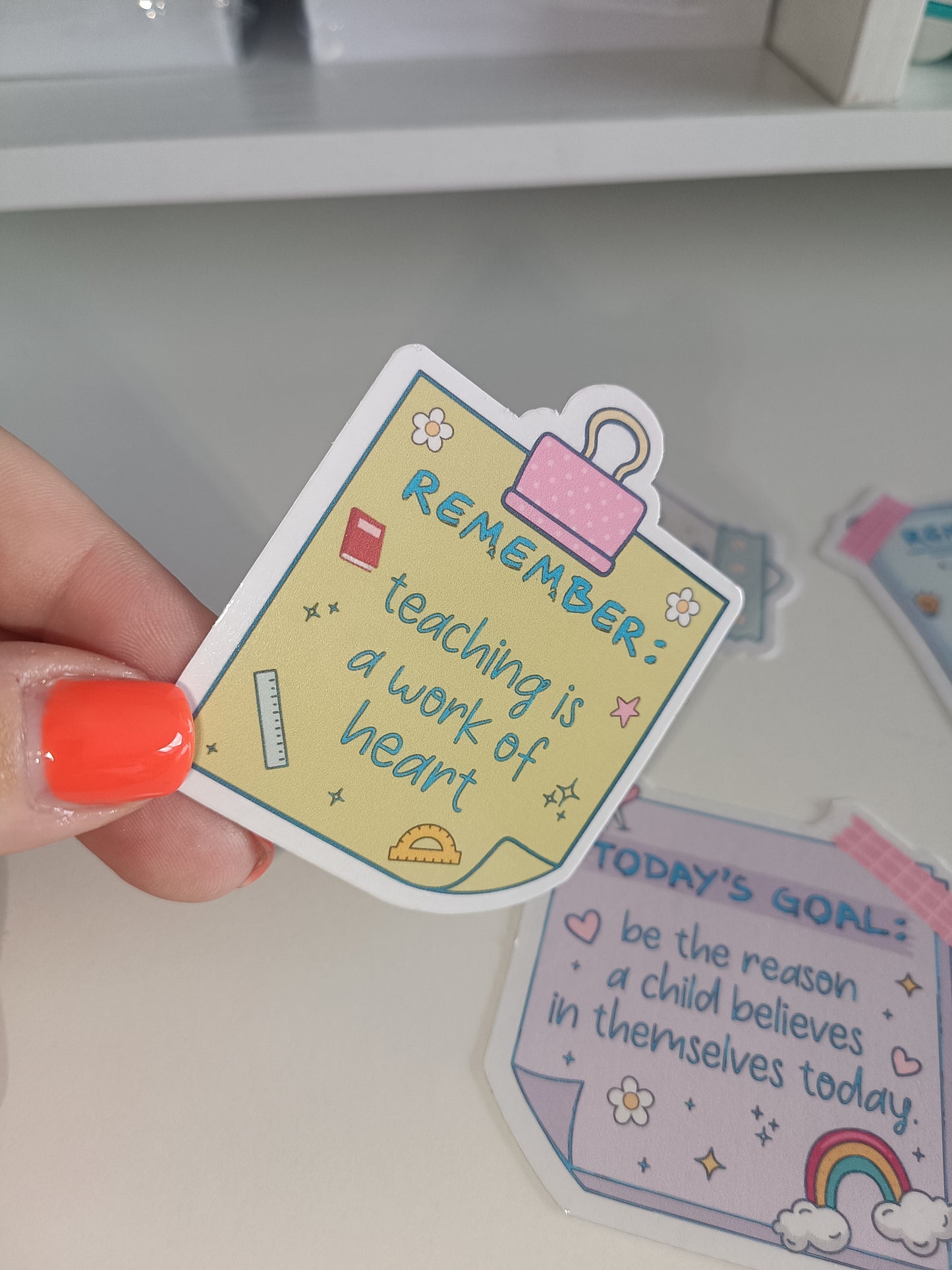 SALE | Teacher Affirmations Quotes Sticker Bundle