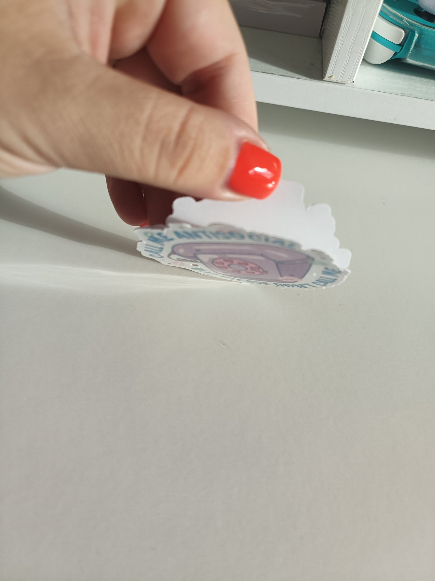SALE | Antisocial Quote Individual Glitter Sticker