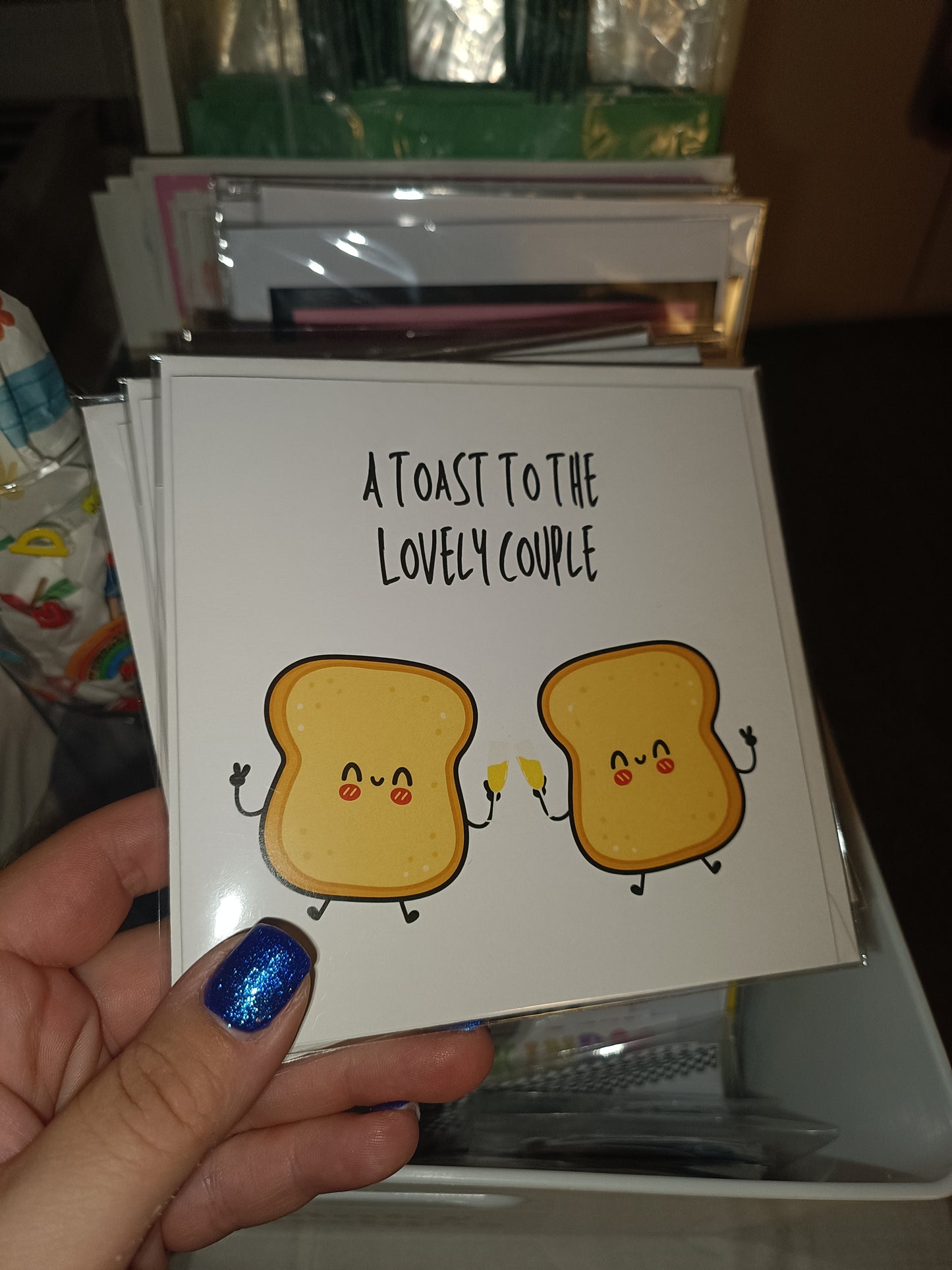 SALE | Wedding Card | A Toast To The Lovely Couple