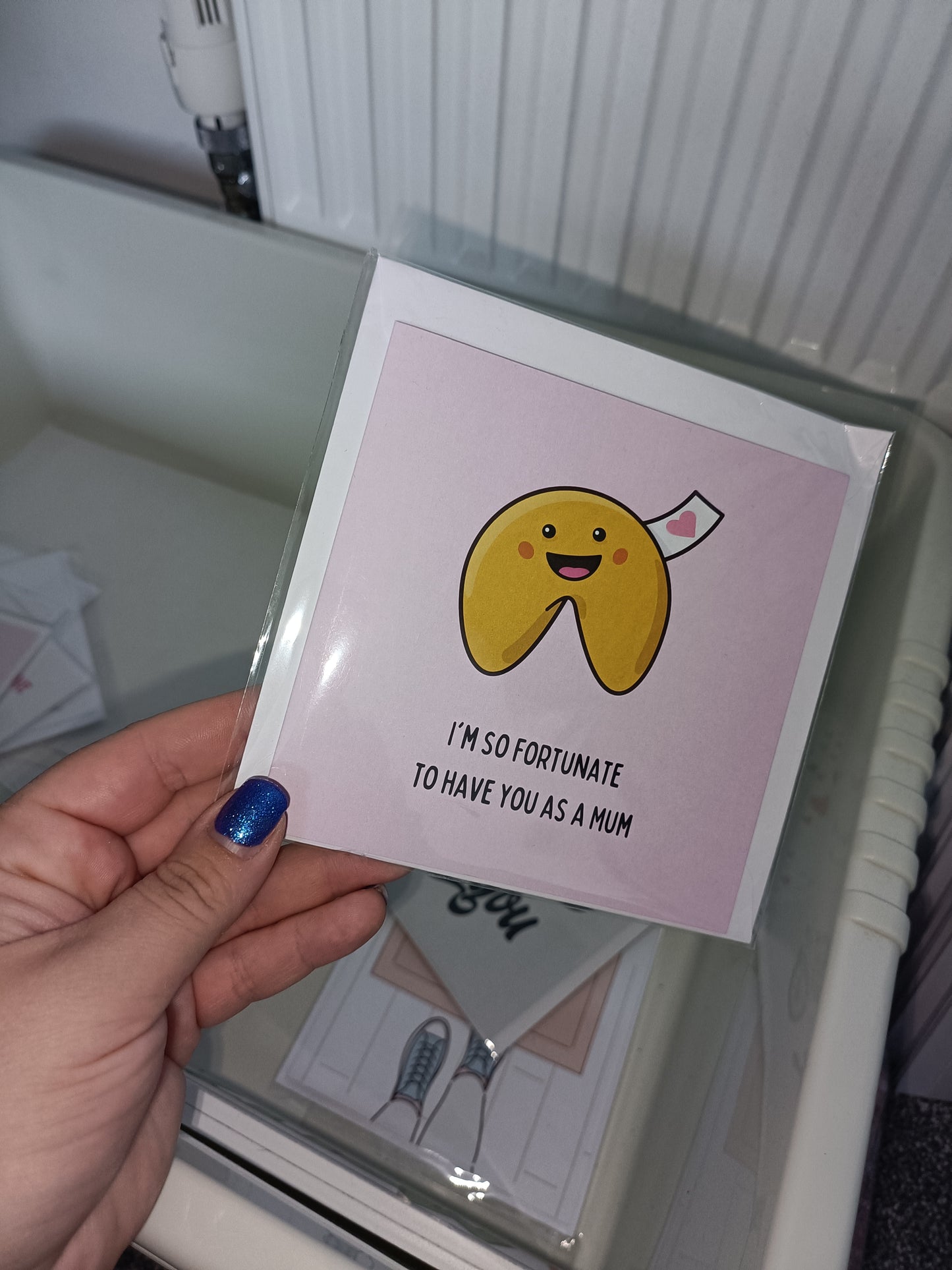 Mothers Day Card | So Fortunate To Have You As My Mum | Cute Card