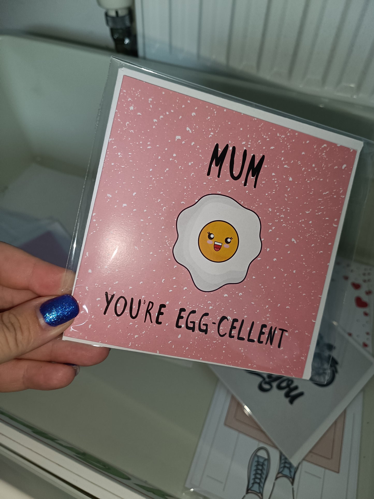 Mothers Day Card | Mum You're Egg-cellent | Funny Card