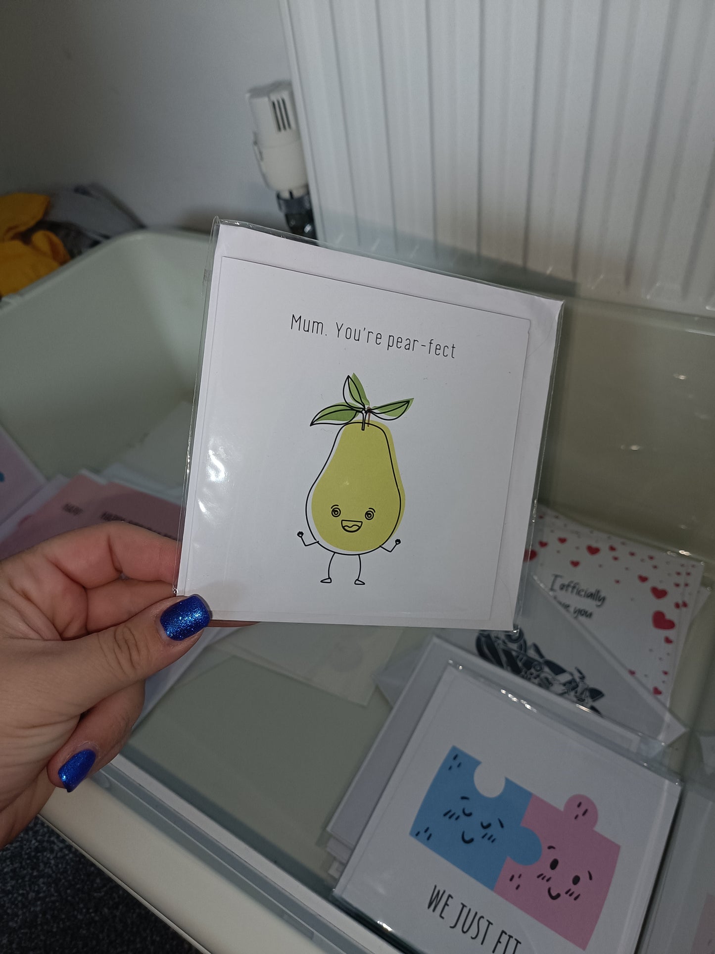 Mothers Day Card | Mum You're Pear-fect | Mum Appreciation Card | Positive Mum Card