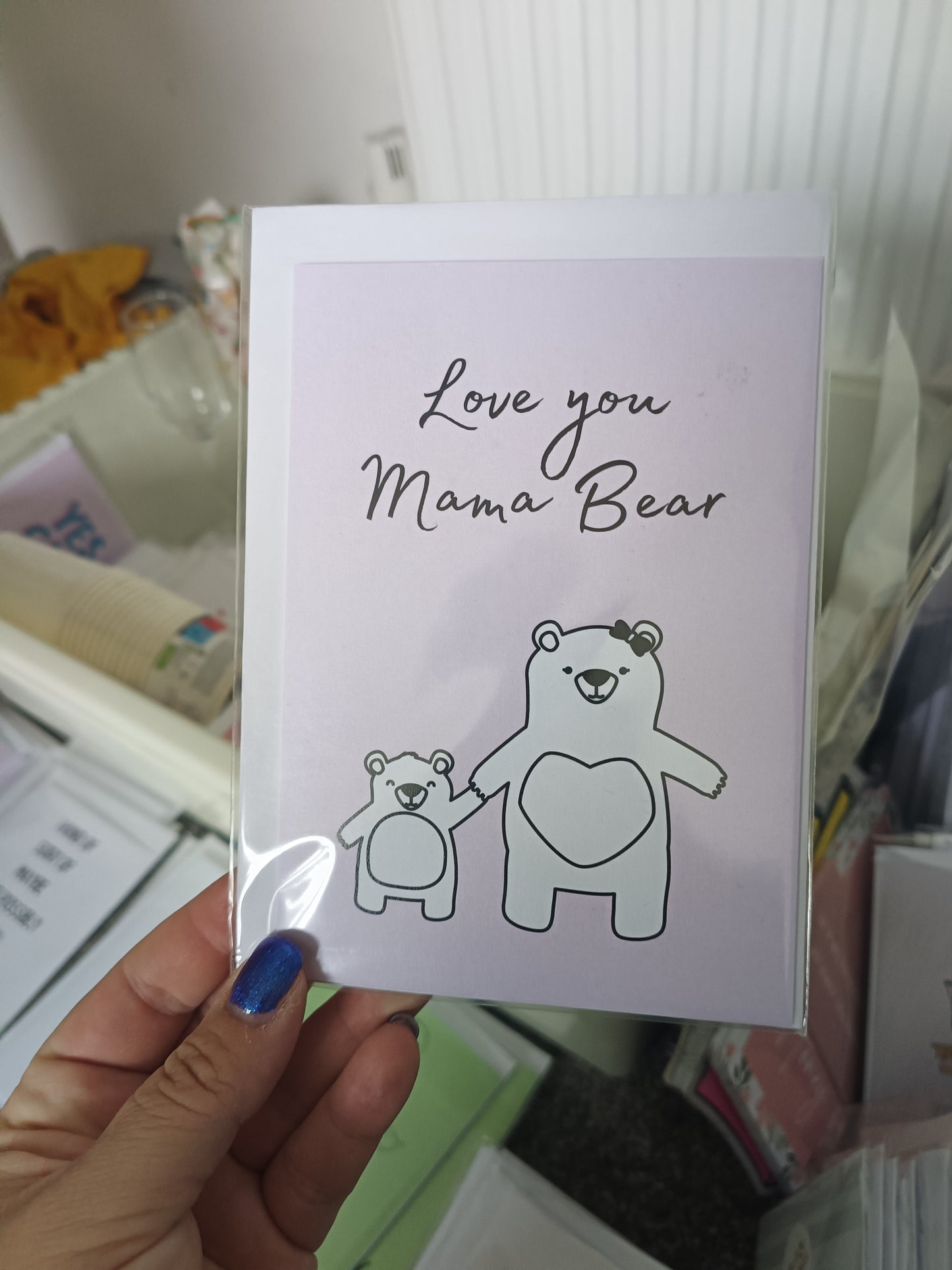 Mother's Day Card | Love You Mama Bear | Cute Mum Card | Mum Appreciation Card | Mum Birthday Card