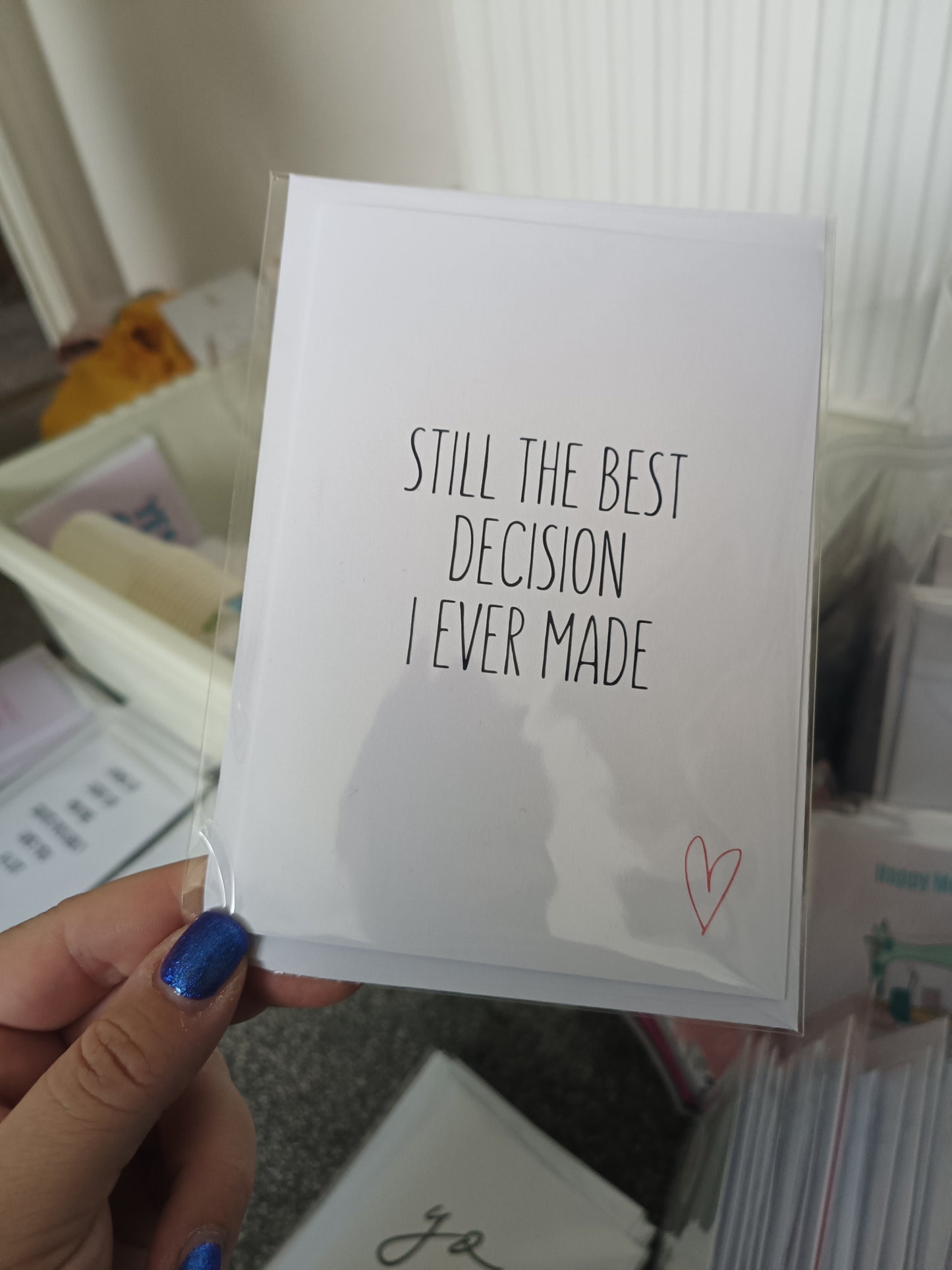 Valentines Card | Still The Best Decision I Ever Made | Funny Valentine's Card | Cute Card
