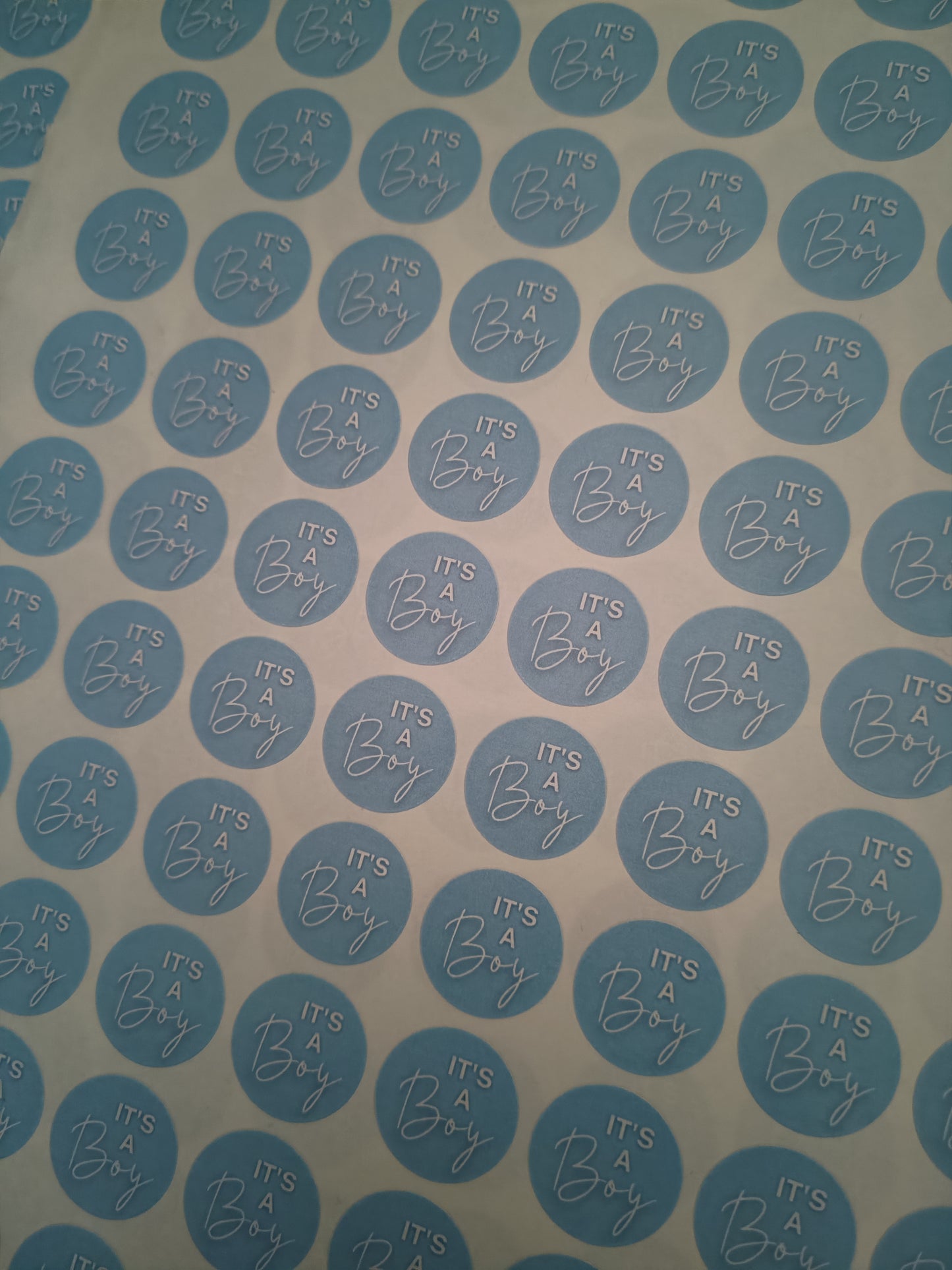 It's A Boy Stickers | Various Sizes | Baby Shower Party Stickers | Baby Boy Stickers