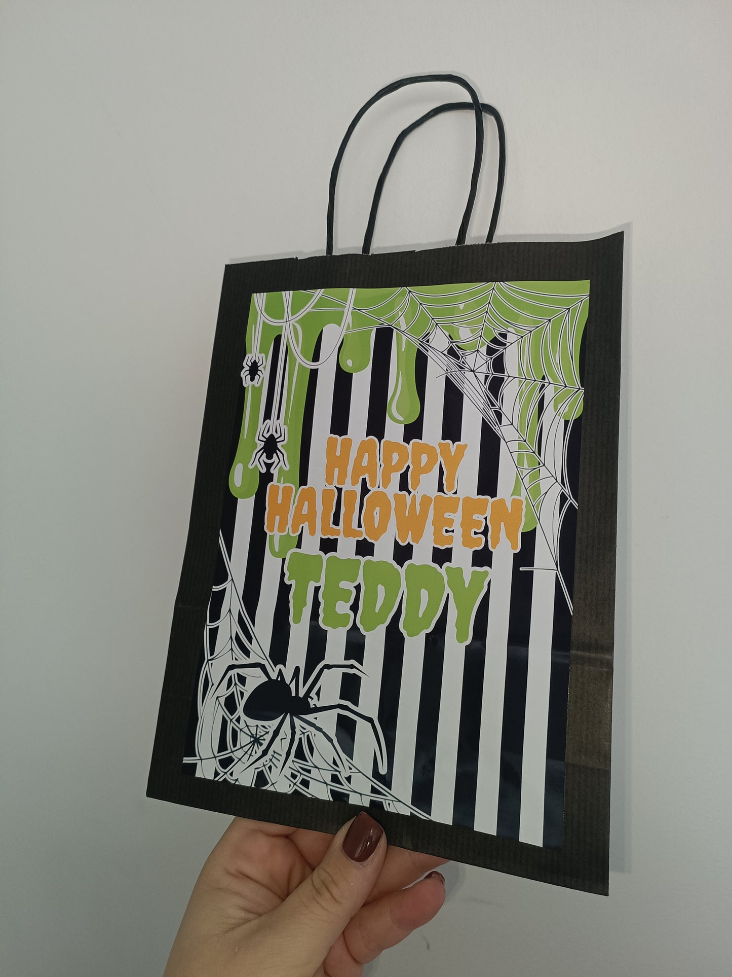 Personalised Halloween Gift Bags | Halloween Treat Bags | Halloween Party Bags