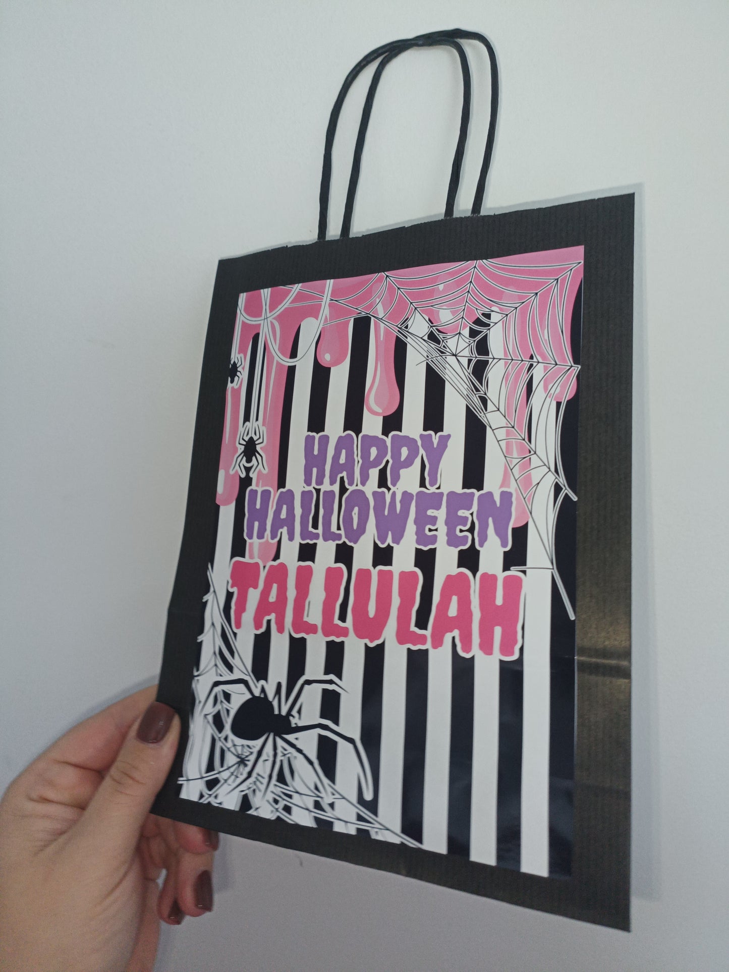 Personalised Halloween Gift Bags | Halloween Treat Bags | Halloween Party Bags