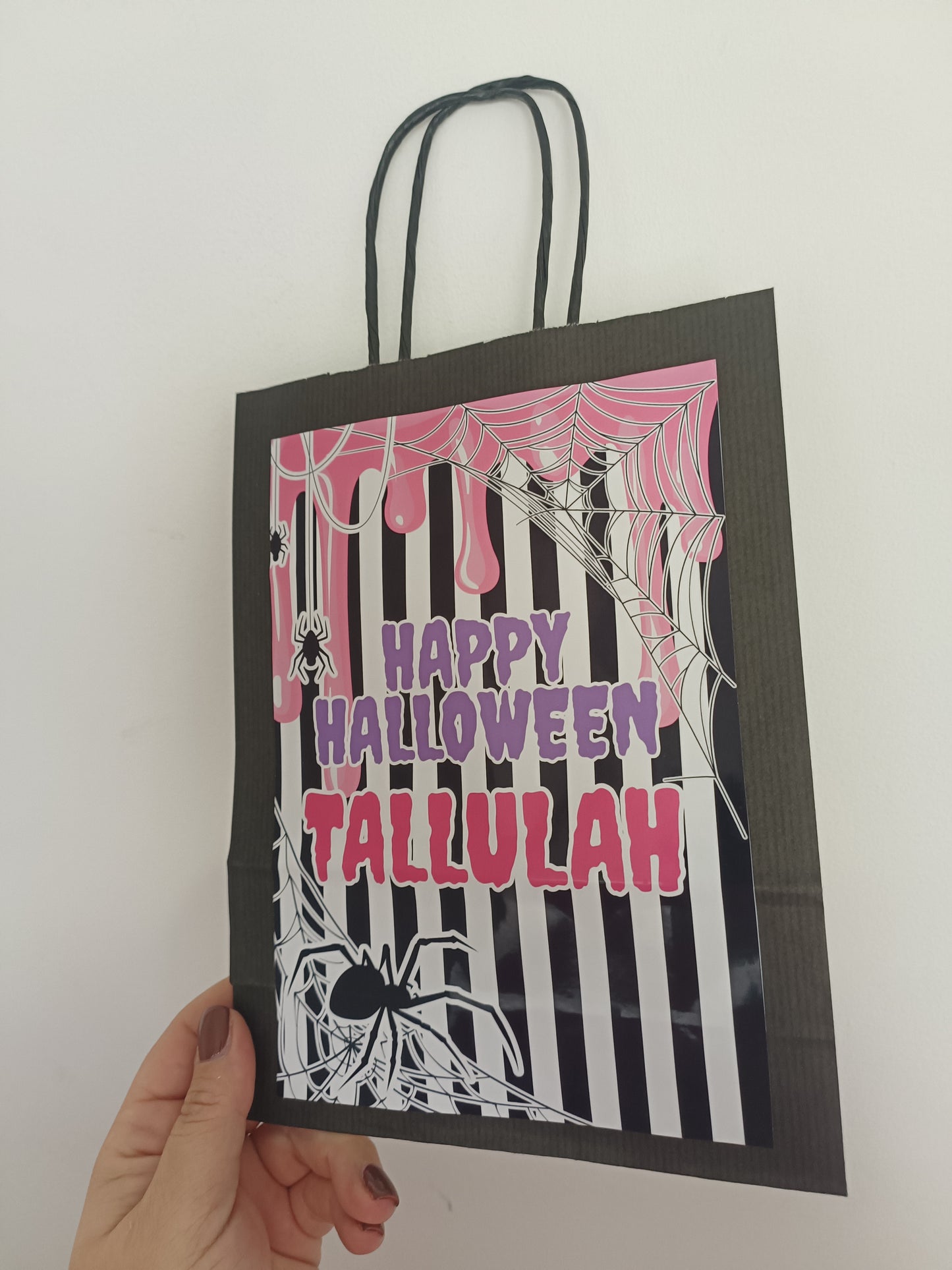 Personalised Halloween Gift Bags | Halloween Treat Bags | Halloween Party Bags