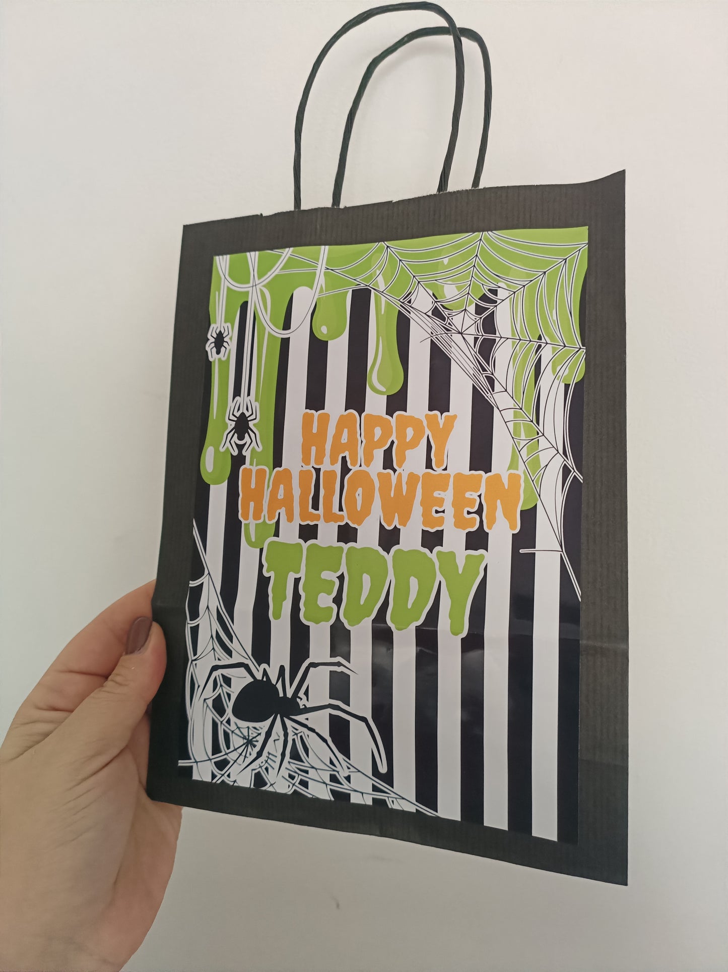 Personalised Halloween Gift Bags | Halloween Treat Bags | Halloween Party Bags