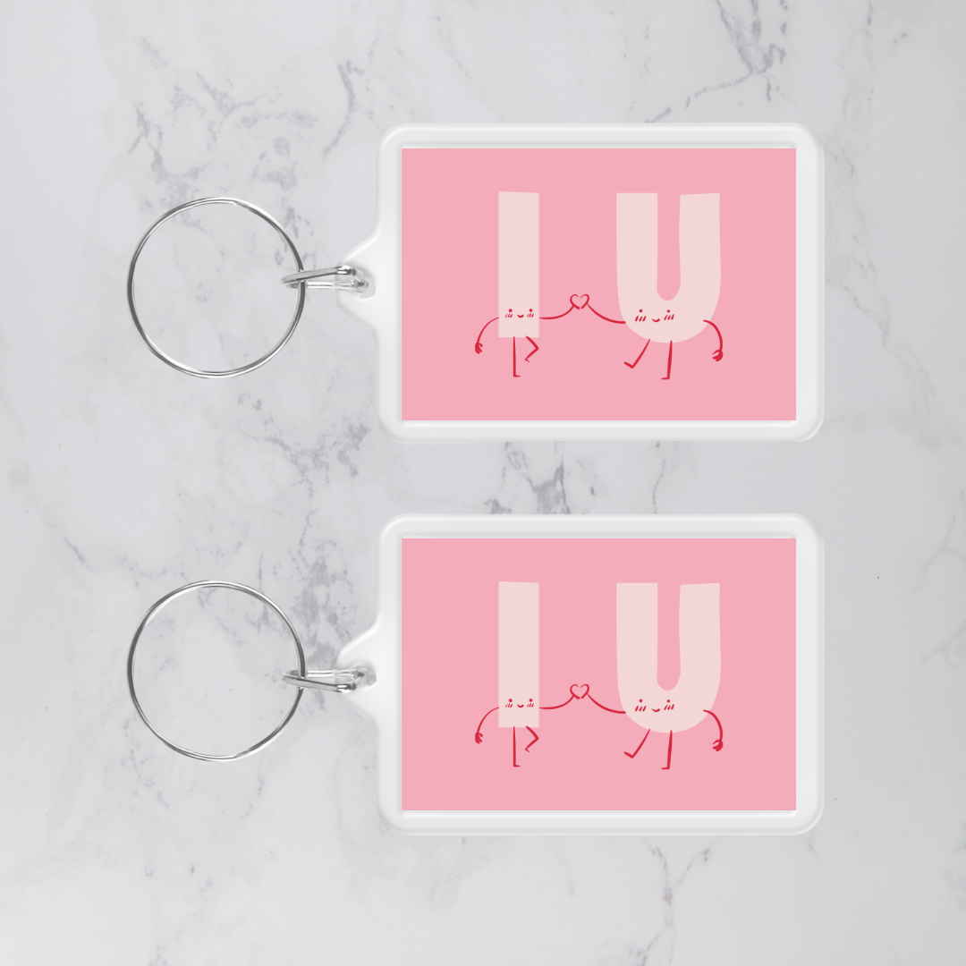 Keyring Gift | I Love You | Couples, Best Friend Keyring Gift