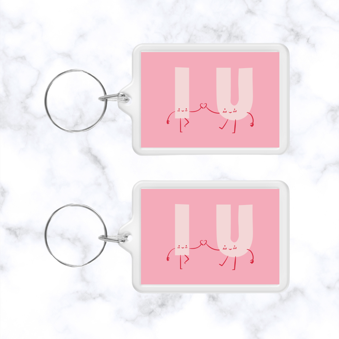 Keyring Gift | I Love You | Couples, Best Friend Keyring Gift