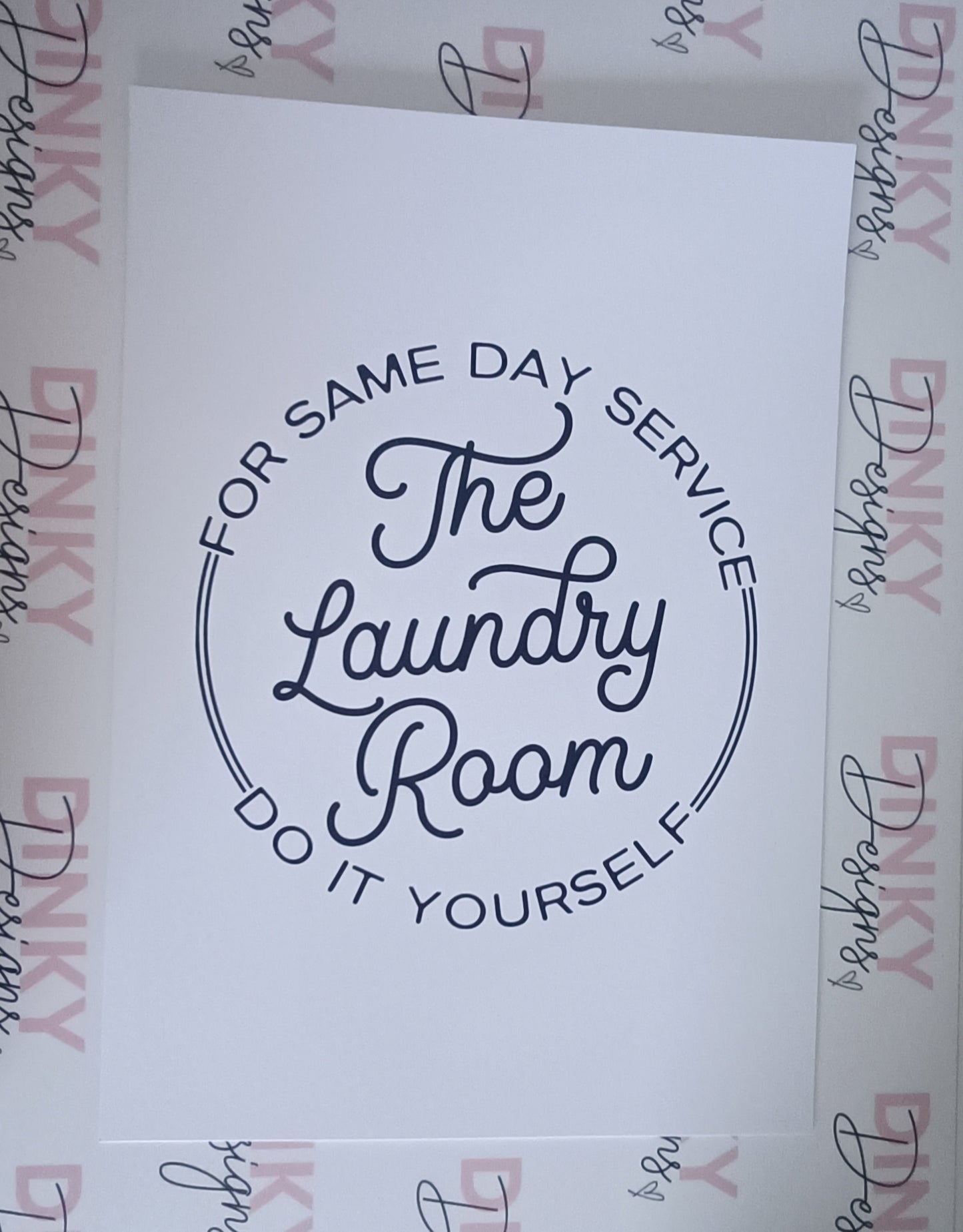 Laundry Print | A4 Laundry Quote Print | SALE ITEM