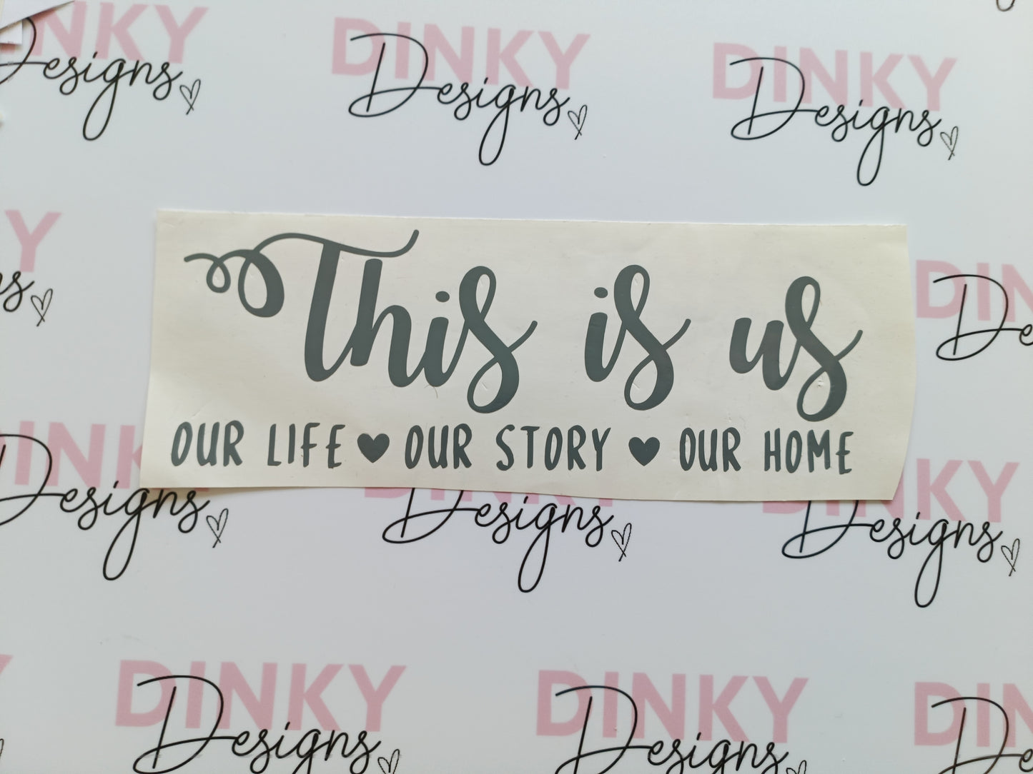 SALE | This Is Us Sticker | Vinyl Sticker | Wall Label