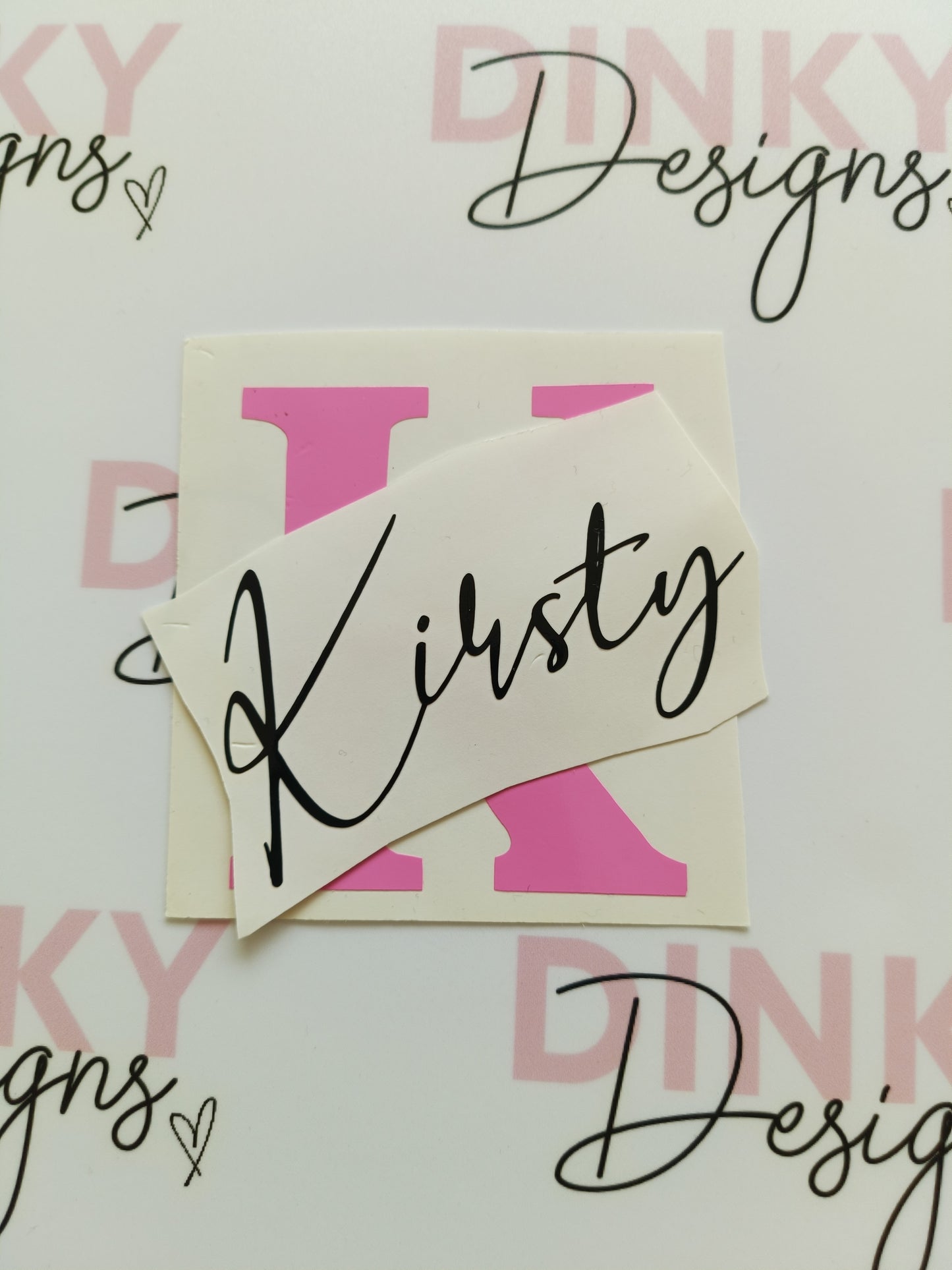 SALE | Kirsty Sticker | Vinyl Sticker | Mug Label | Notebook Label