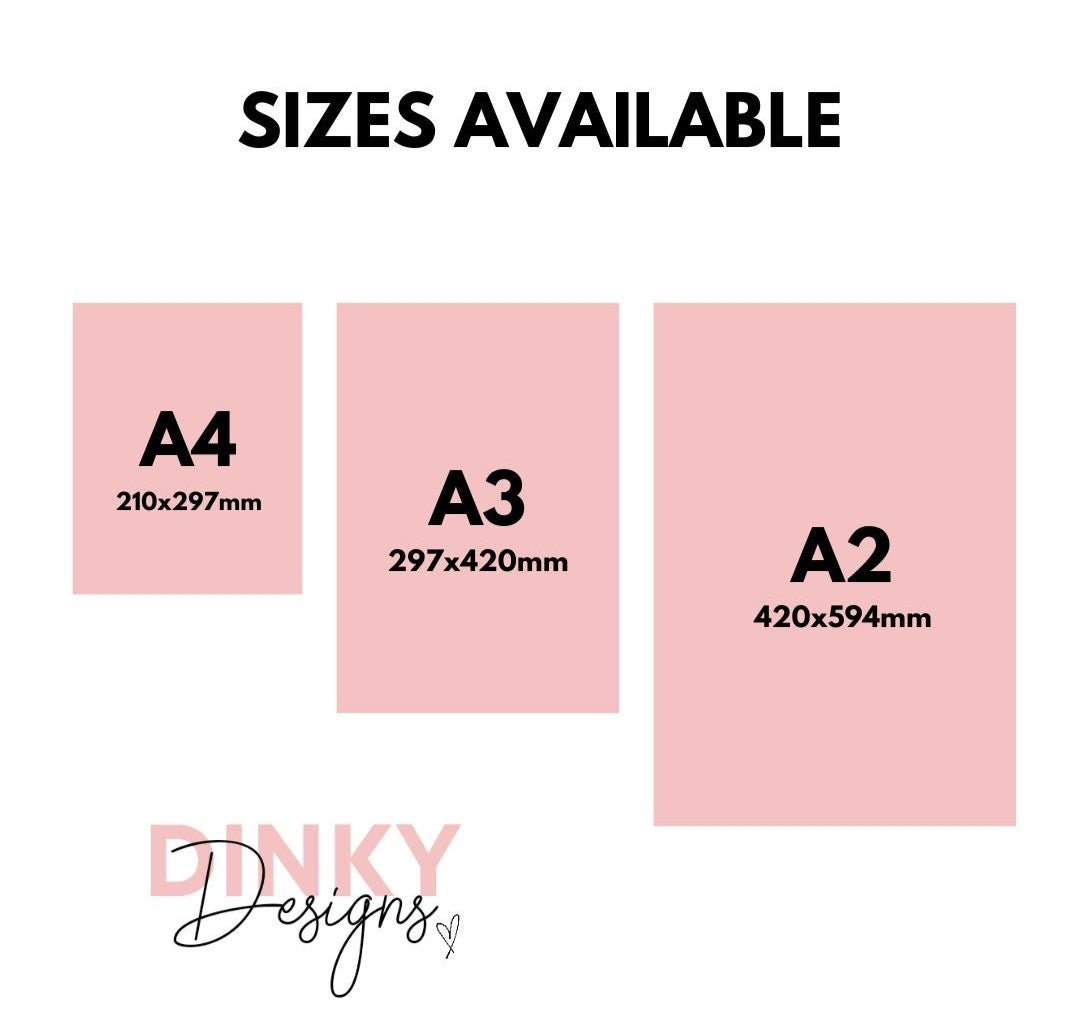 Pink Pumpkin Welcome Board Sign | Personalised Baby Shower, Birthday Party Board | Party Sign | A4, A3, A2 (Design 1)