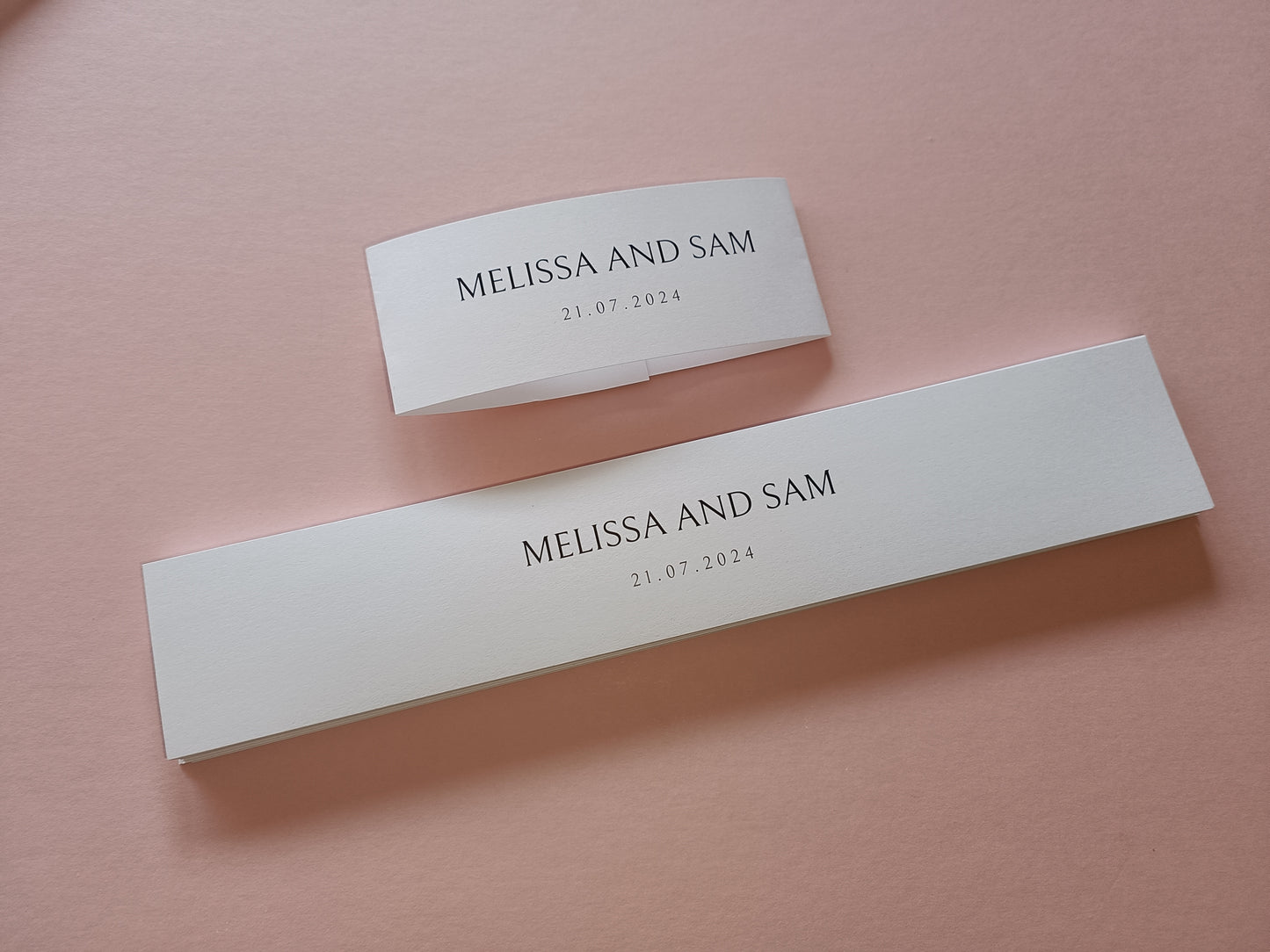 Wedding belly bands
