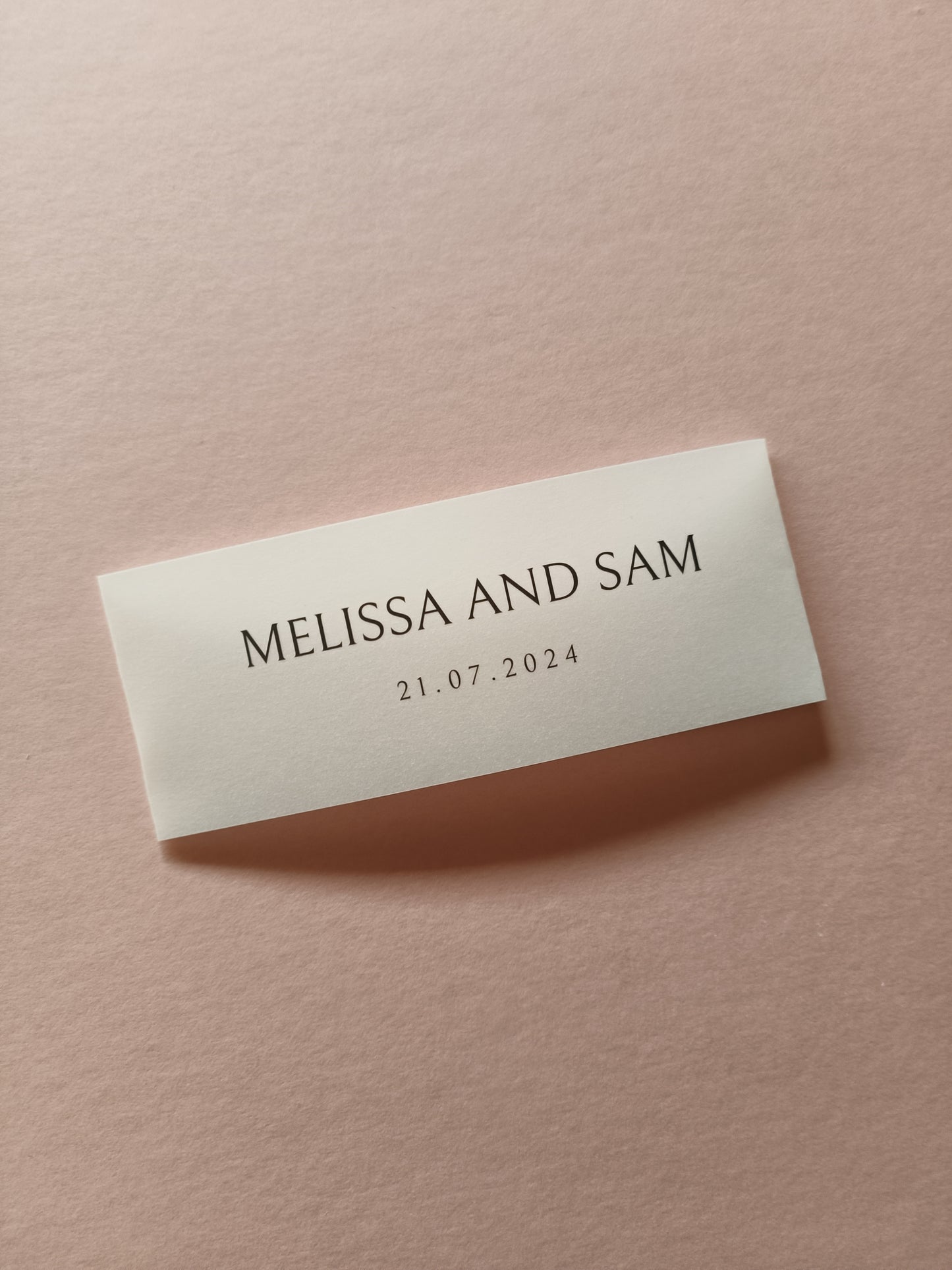 Wedding belly bands