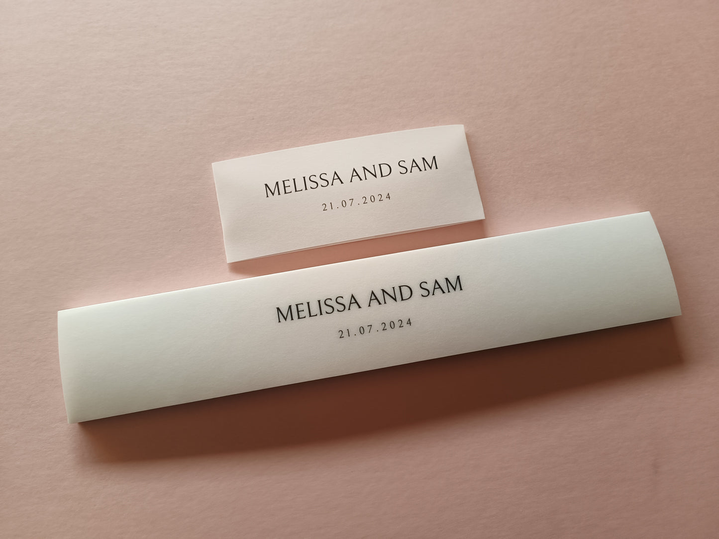 Wedding belly bands