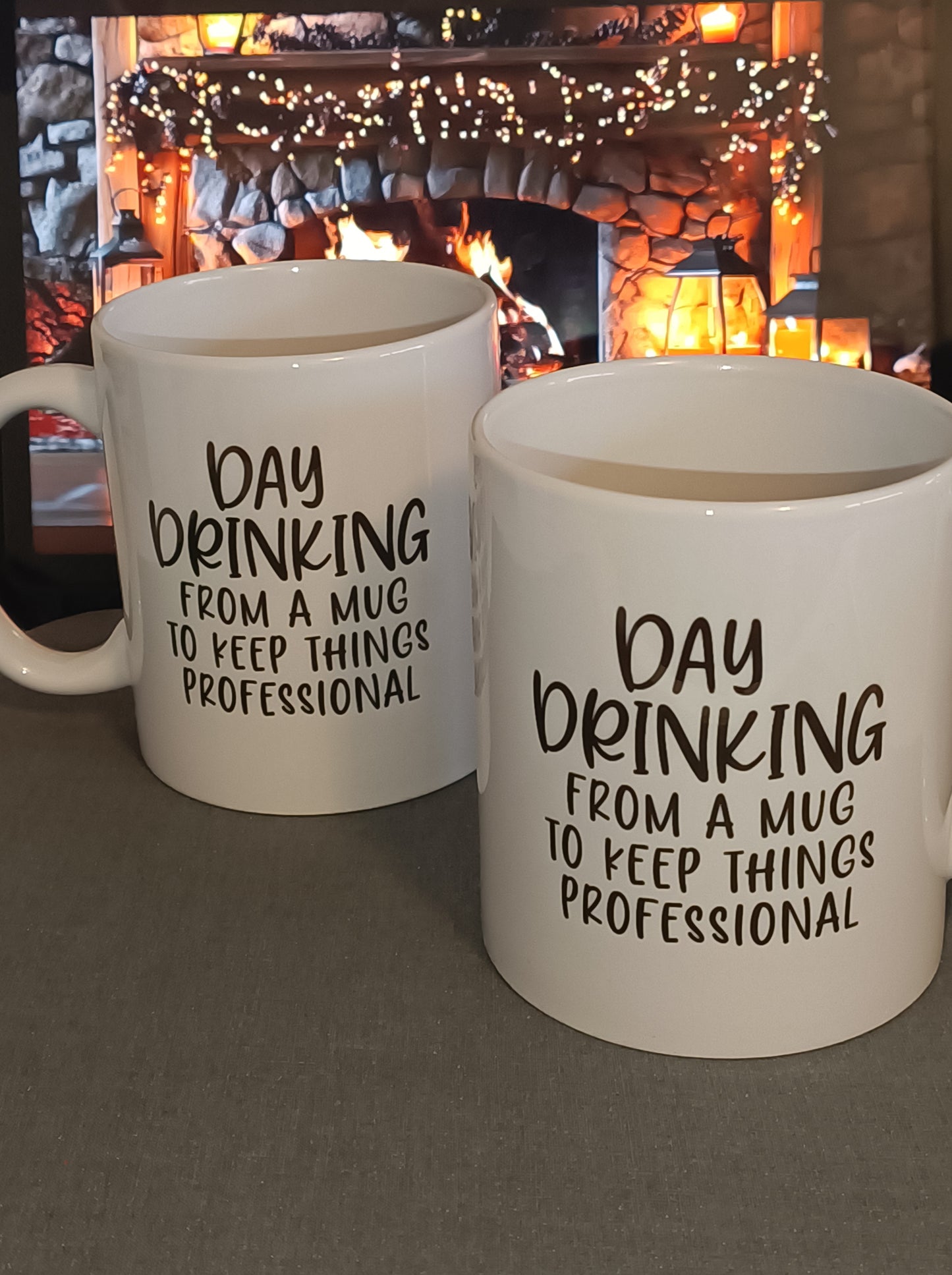 Funny Day Drinking Coffee Mug | Funny Coffee Quote Mug | Gift Idea