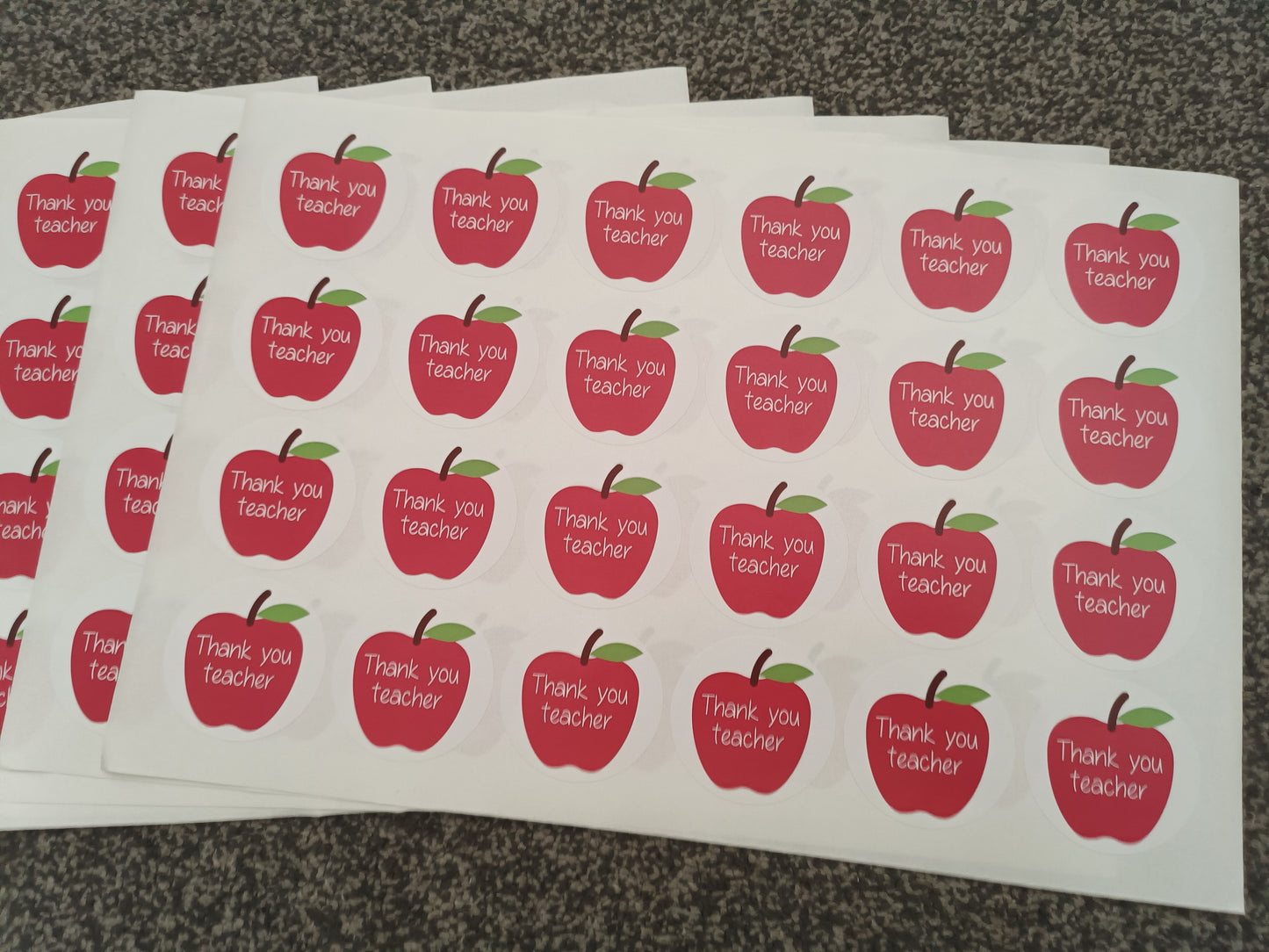 SALE - 45mm Teacher Stickers | Gift Bag Stickers | Thank You Teacher