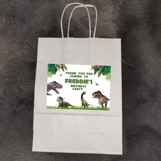 Party Bags | Dinosaur Party Bags | Themed Party Bags | Design 2