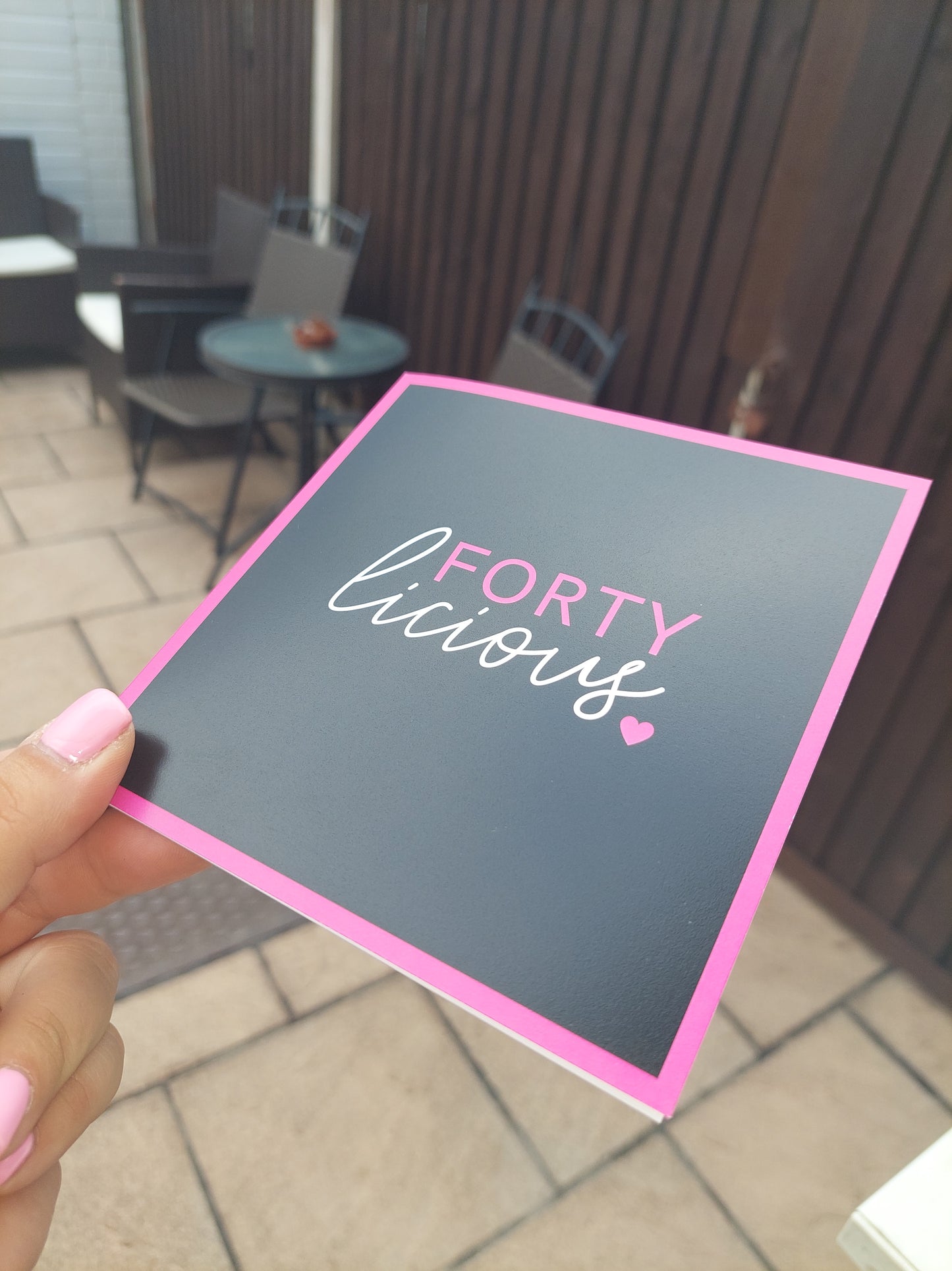 Birthday Card | Fortylicious | Forty Birthday Card