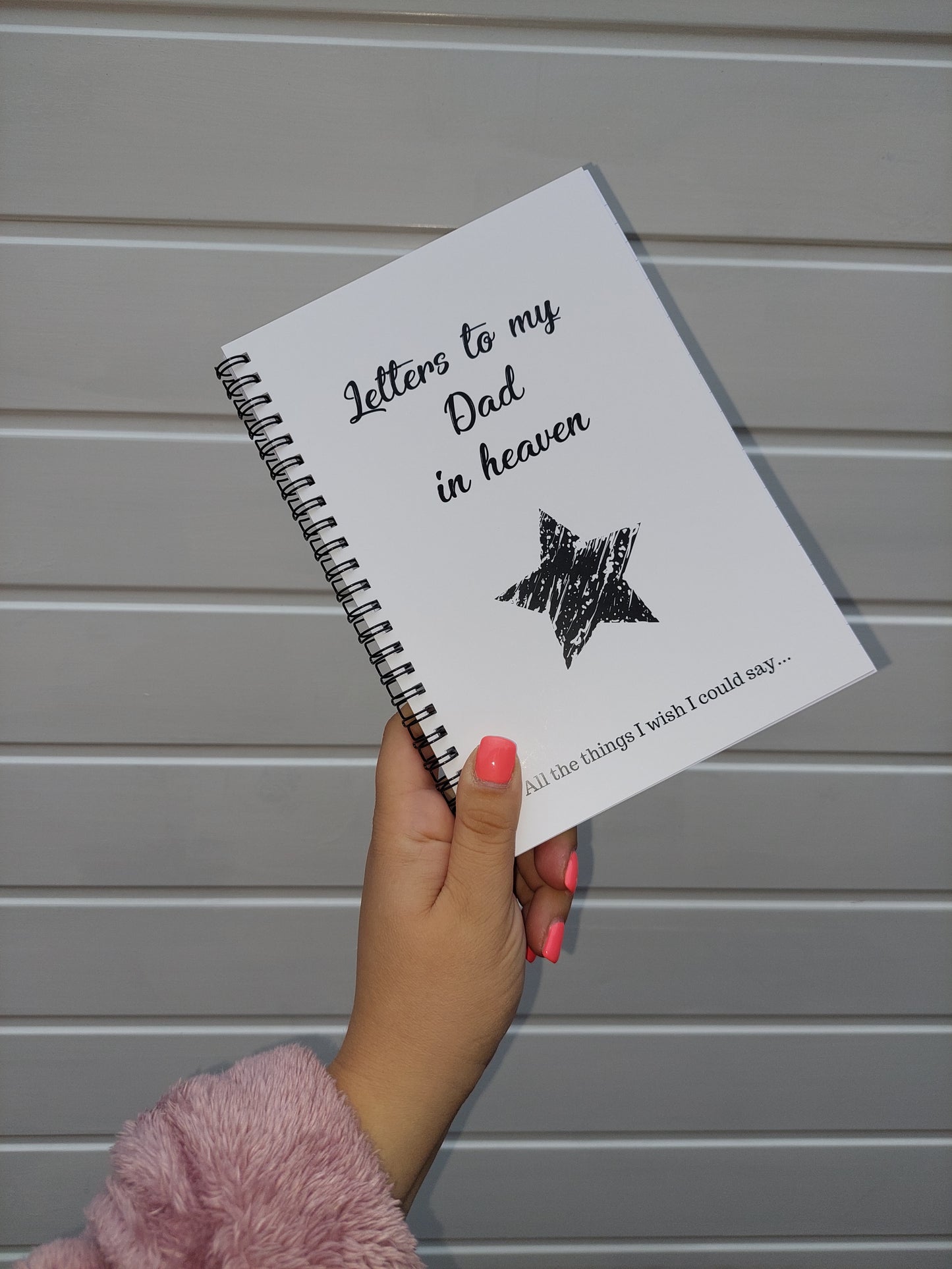 Memory Notebook | Letters To My Dad In Heaven | Notepad