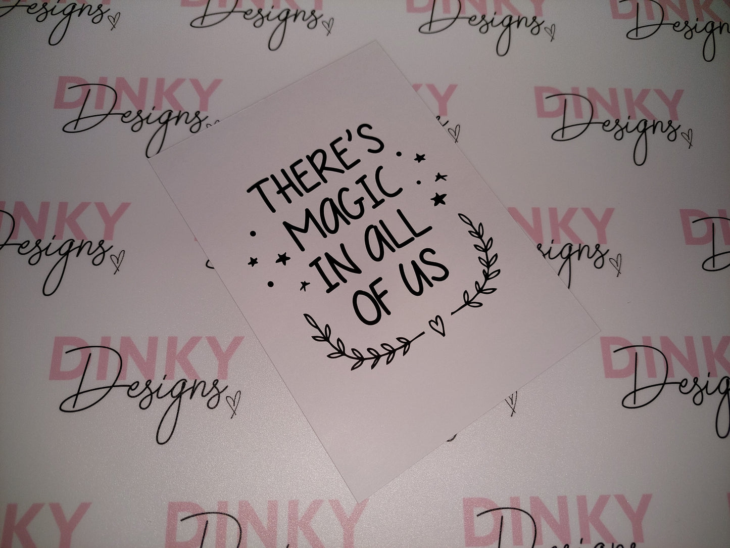 Christmas Print | There's Magic In All Of Us | Quote Print