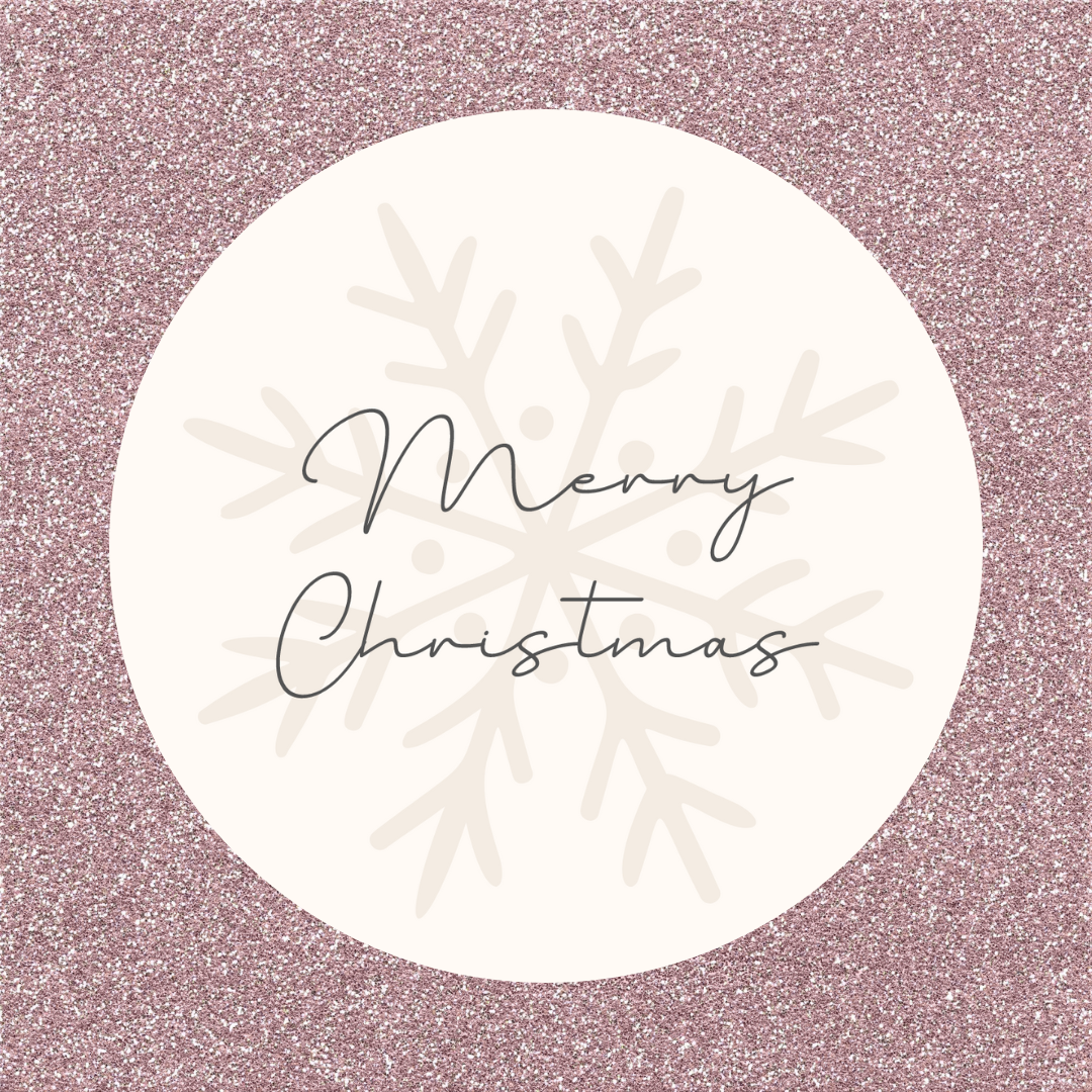 Merry Christmas Stickers | Christmas Labels | Various Sizes