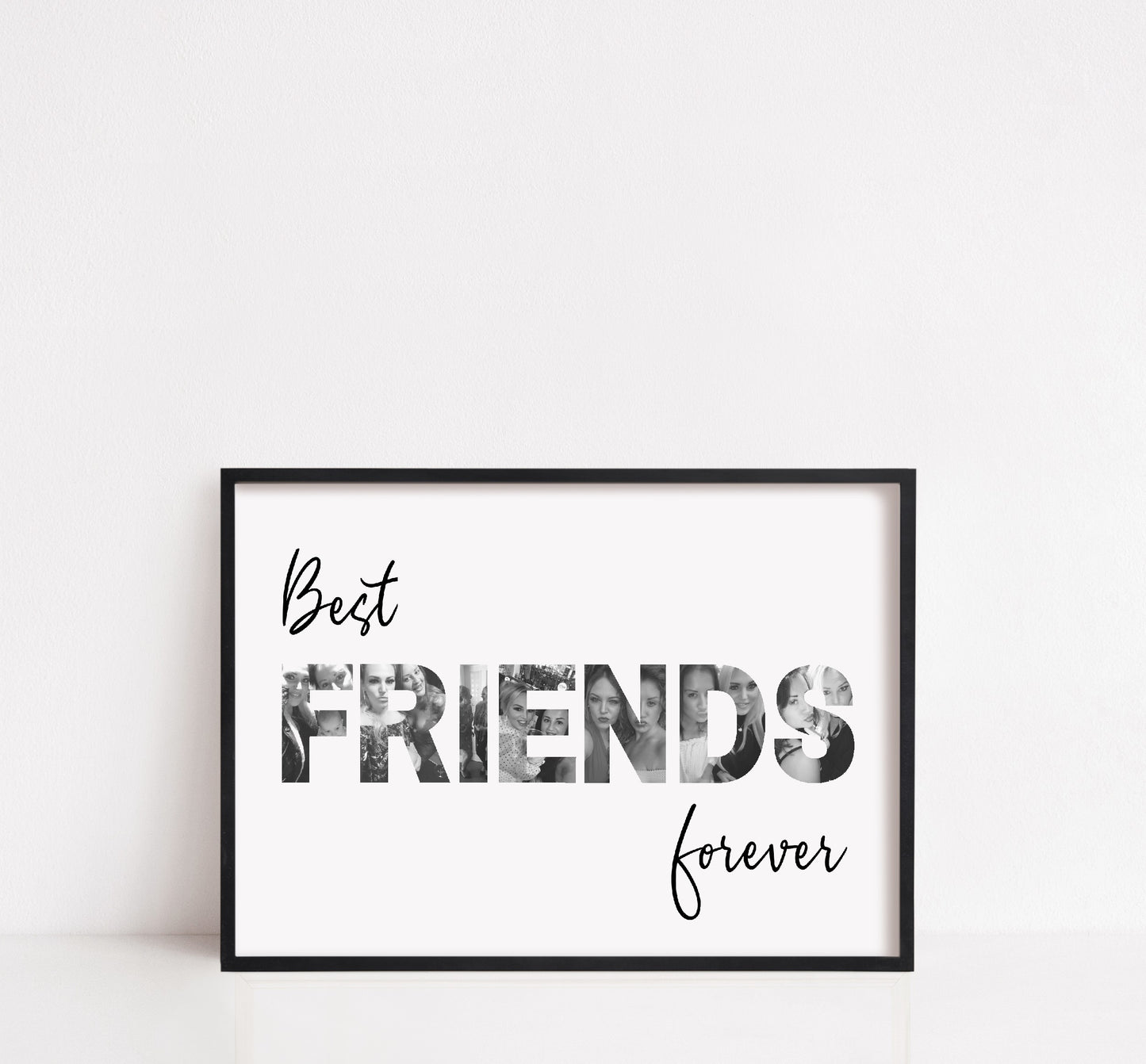 Friends Print | Best Friends Forever Print | Best Friends Print | Best Friend Gift | Friend Gift