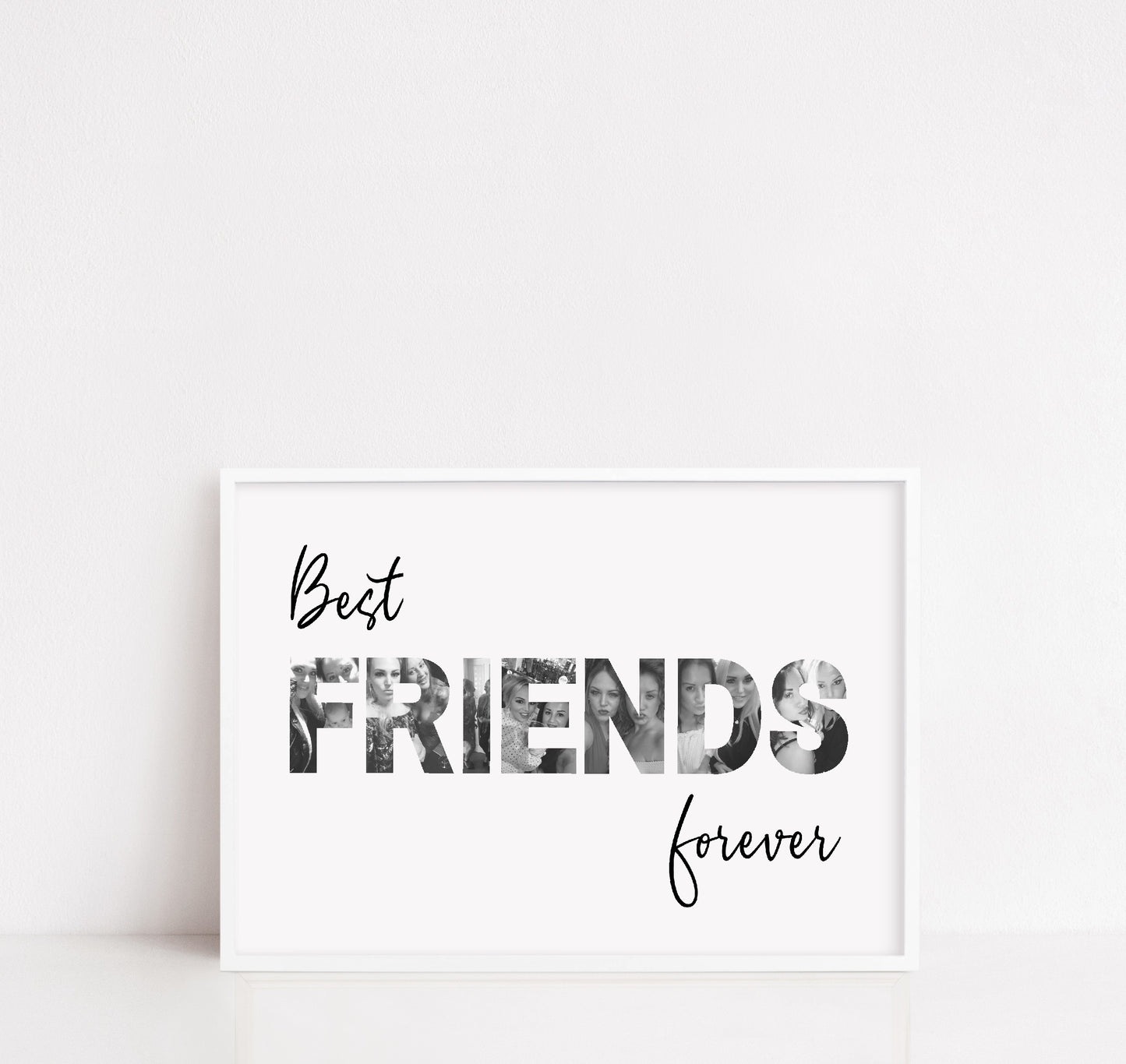 Friends Print | Best Friends Forever Print | Best Friends Print | Best Friend Gift | Friend Gift - Dinky Designs