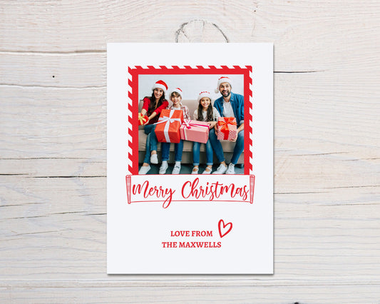 Christmas Card | Family Photo Image | Personalised Photo Christmas Card