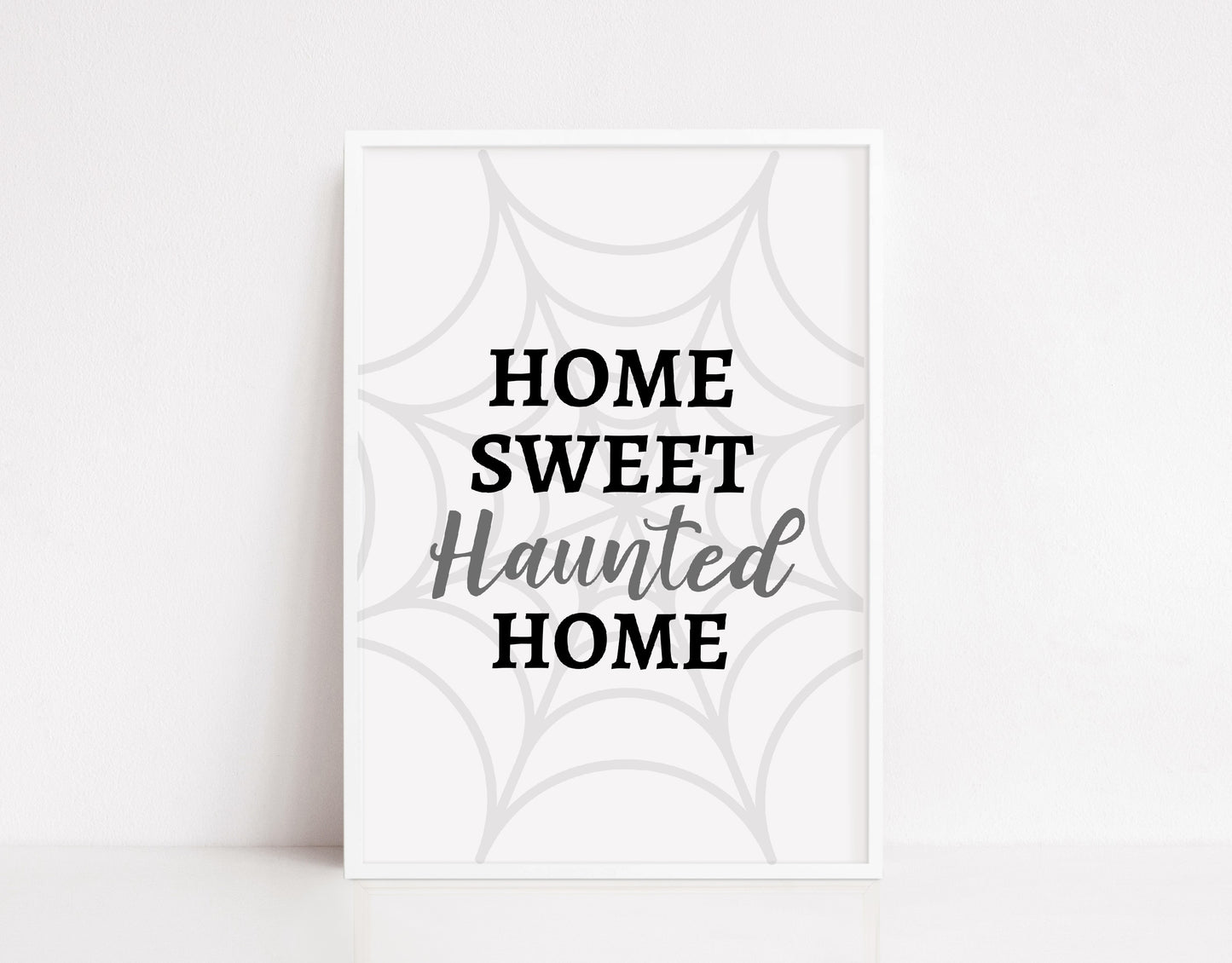 Halloween Print | Home Sweet Haunted Home | Halloween Décor
