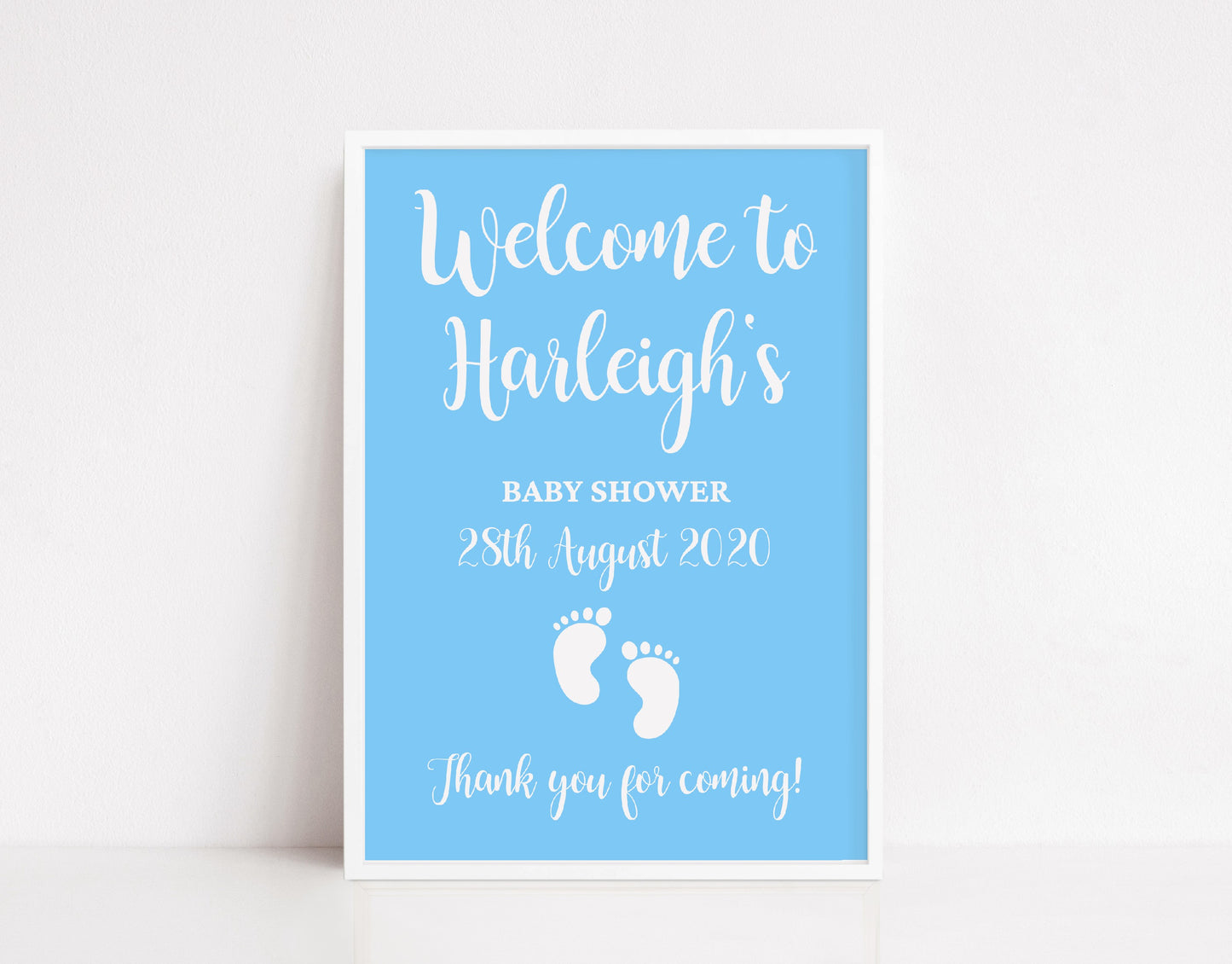 Baby Shower Print | Baby Shower Welcome Print | Baby Shower Décor | Baby Shower