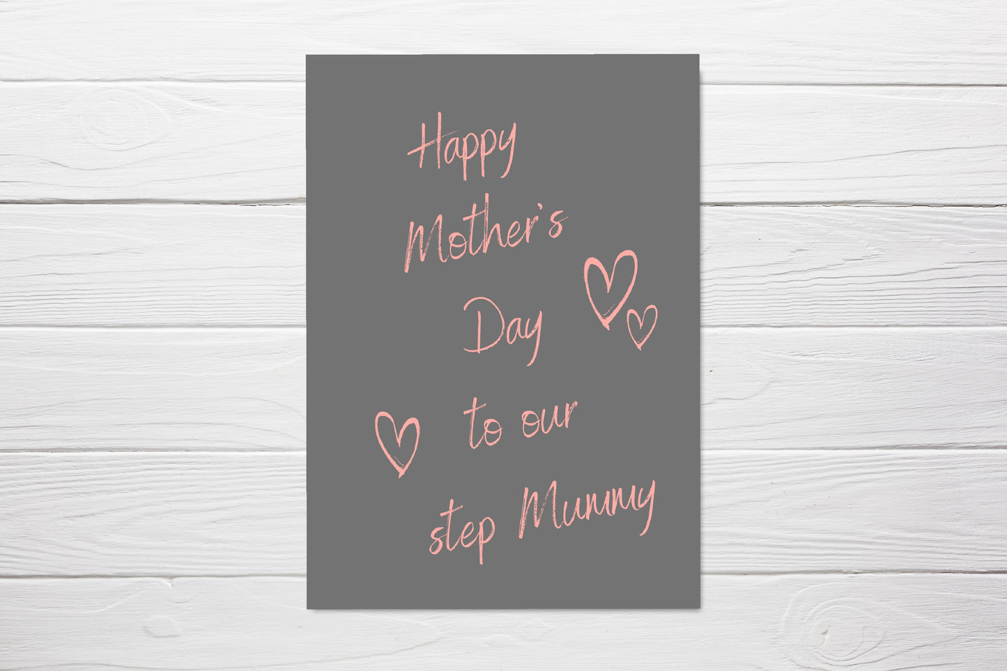 Mothers Day Card | To Our Step Mummy | Cute Card | Happy Mother's Day