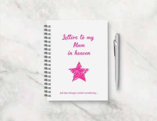 Memory Notebook | Letters To My Mum In Heaven | Notepad