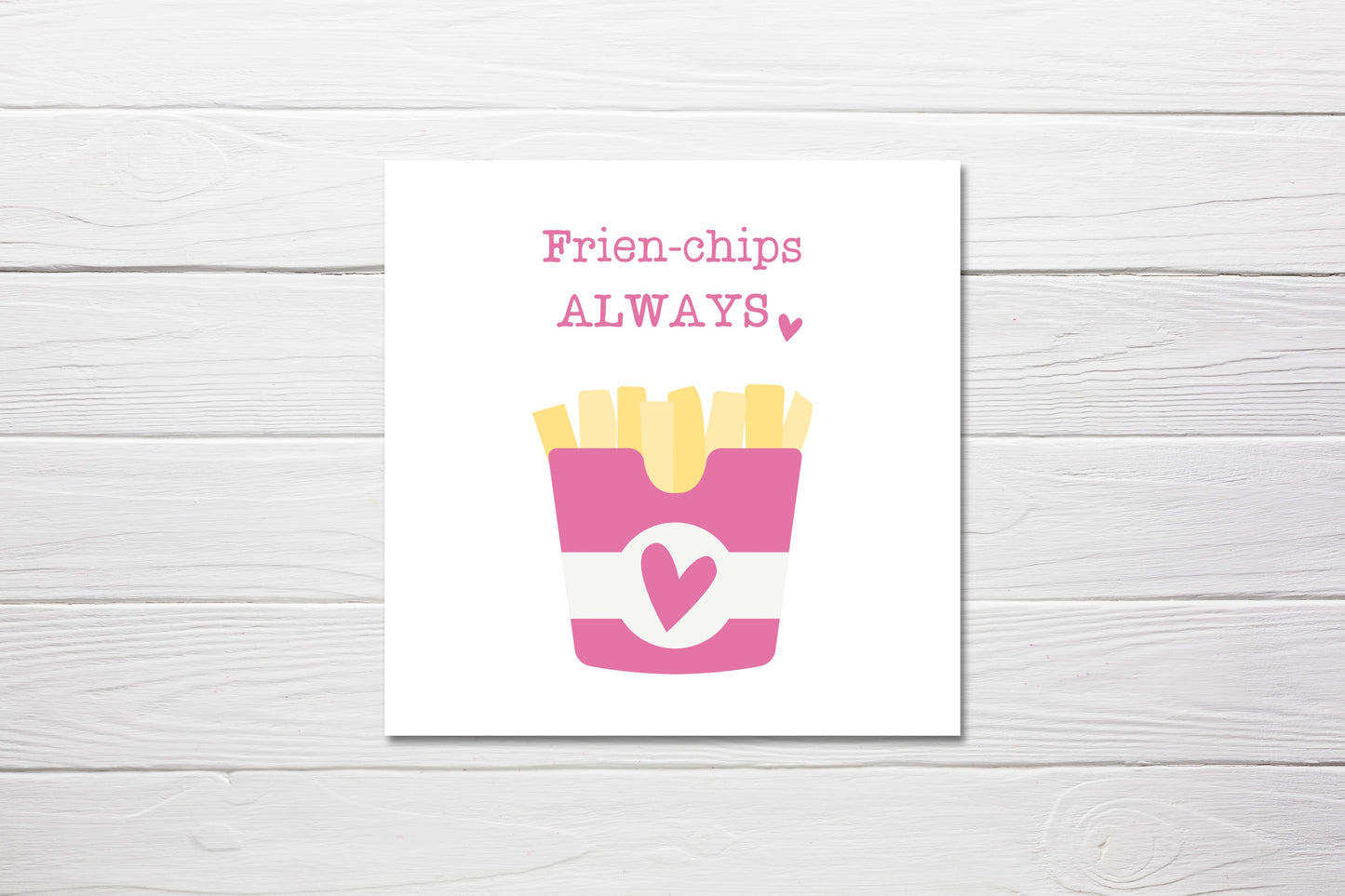 Friendship Card | Frien-chips Card | Thinking Of You Card
