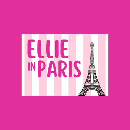 Rectangle Stickers | Party Stickers | In Paris Hen Party Stickers | Party Bag Stickers