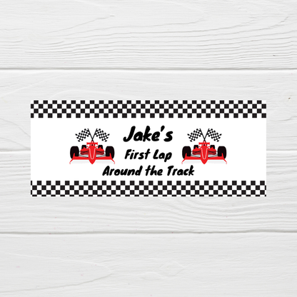 Bubble Wrapper Sticker Labels | Racing Car Bubble Labels | Bubble Stickers | Bubble Party Favours | Party Stickers - Dinky Designs