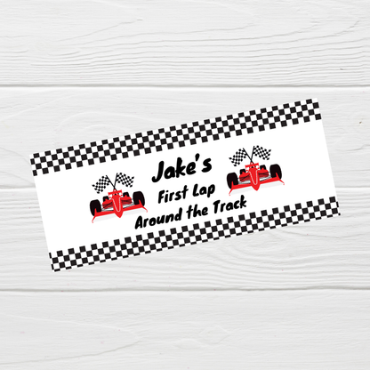 Bubble Wrapper Sticker Labels | Racing Car Bubble Labels | Bubble Stickers | Bubble Party Favours | Party Stickers - Dinky Designs