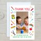 Teacher Card | Personalised Photo Teacher - Nursery Card | Personalised Photo School Card