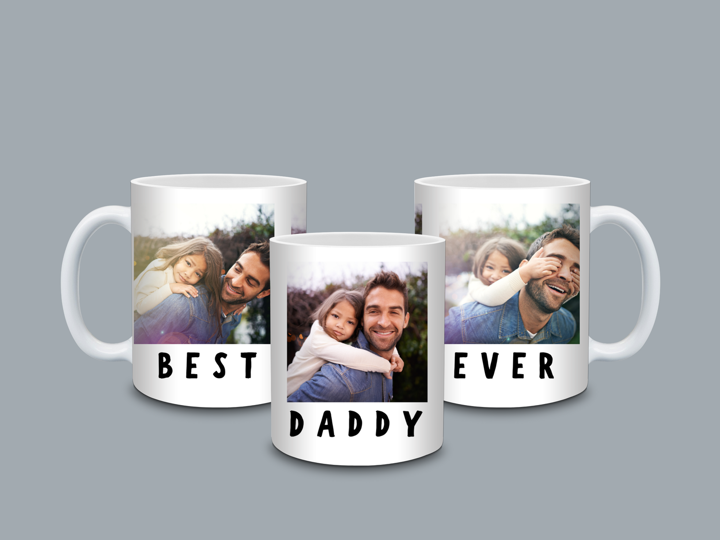 Personalised Photo Dad Mug | Best Daddy Ever Gift | Mug Gift